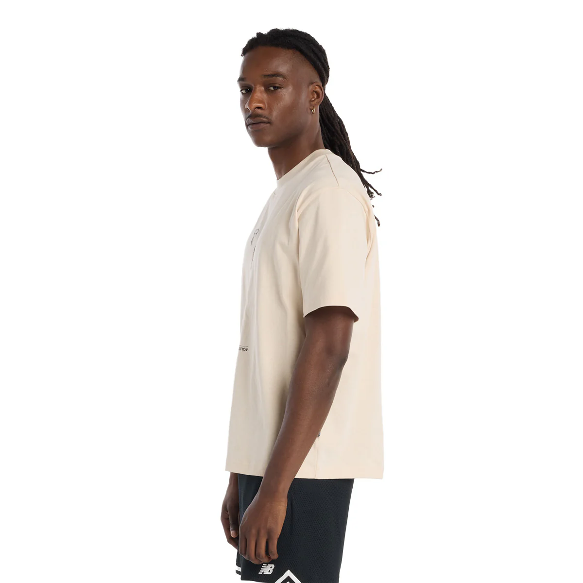 Hoops Player Graphic Tee 'Bisque' - Image 4