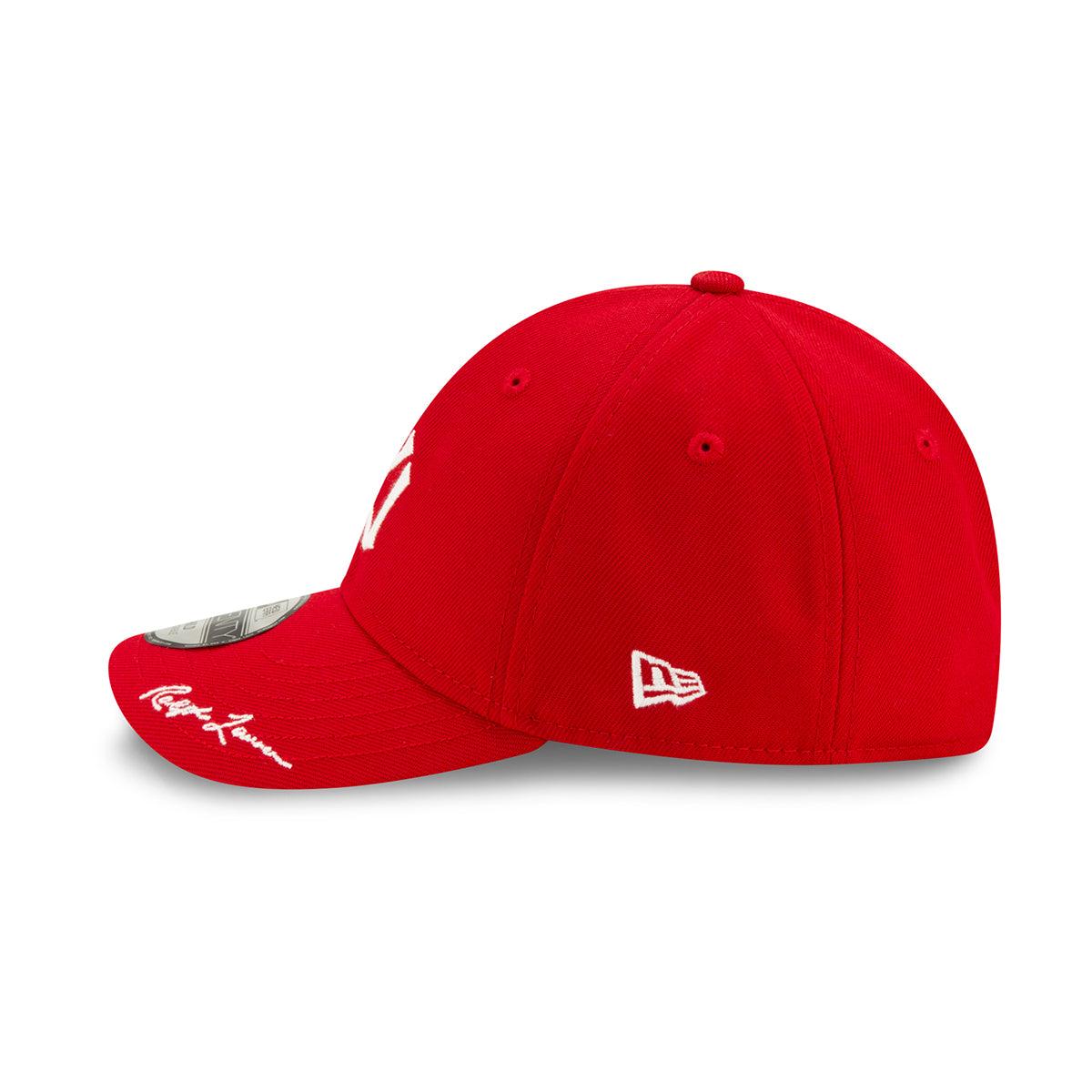 + Ralph Lauren New York Yankees Kids 9TWENTY Cap 'Scarlet' - Image 5