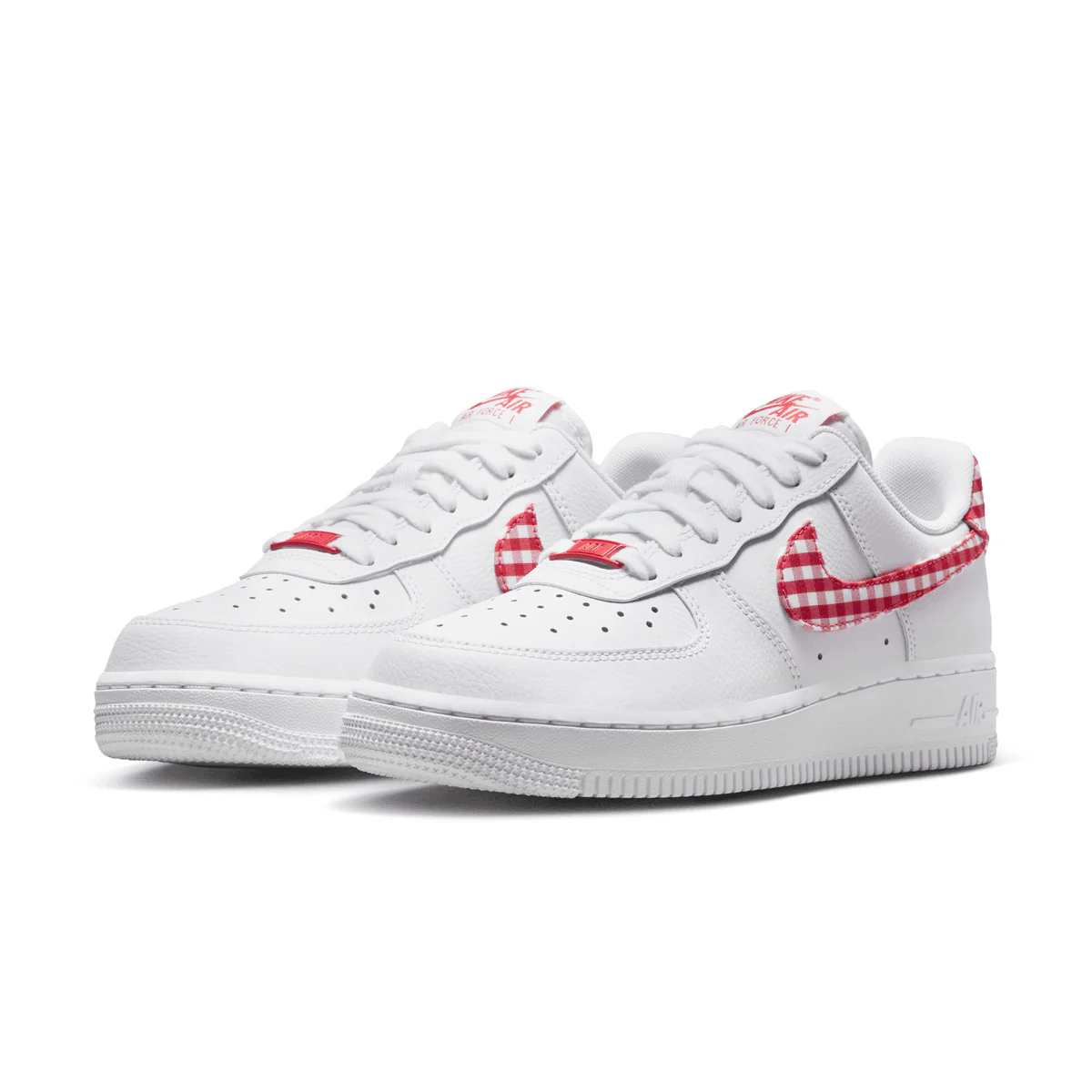 Wmns Air Force 1 ’07 'Gingham Red' - Image 2