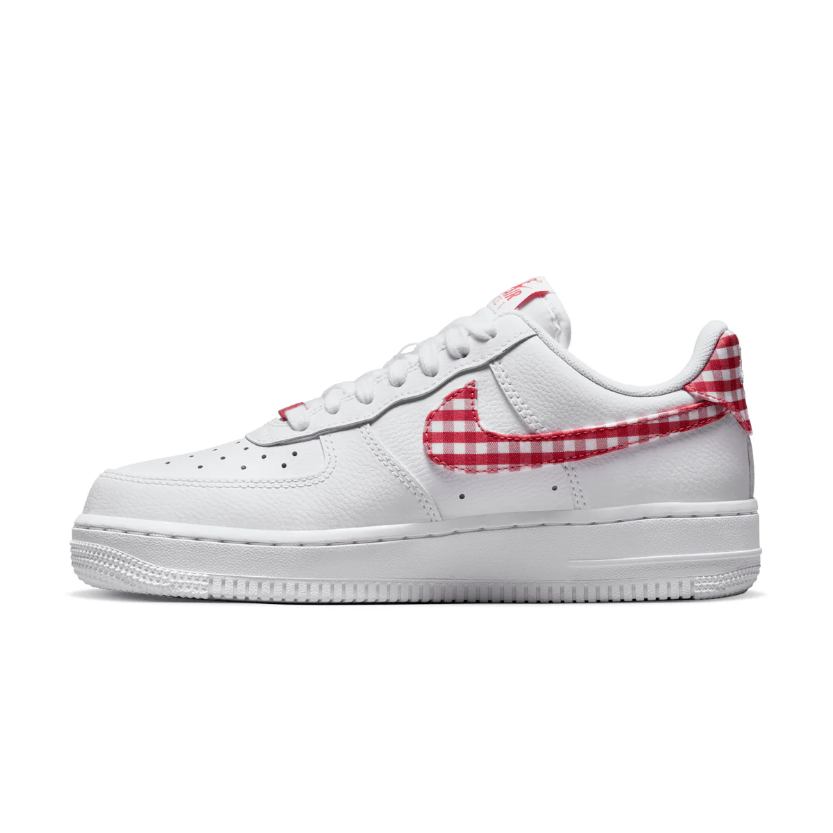 Wmns Air Force 1 ’07 'Gingham Red' - Image 3