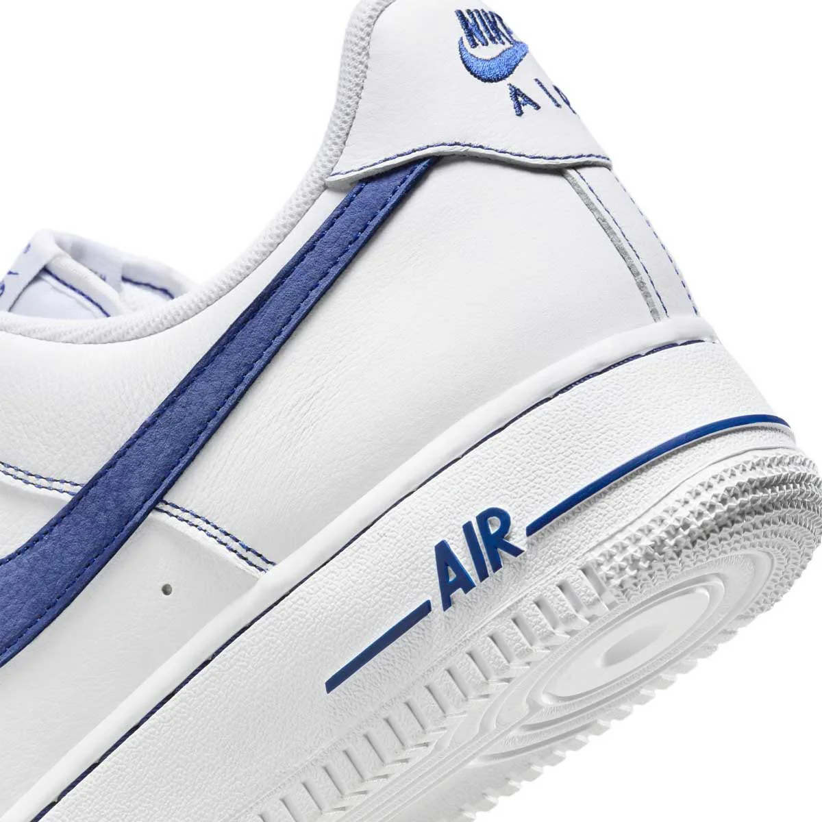 Air Force 1 '07 LV8 'White Deep Royal Blue' - Image 8