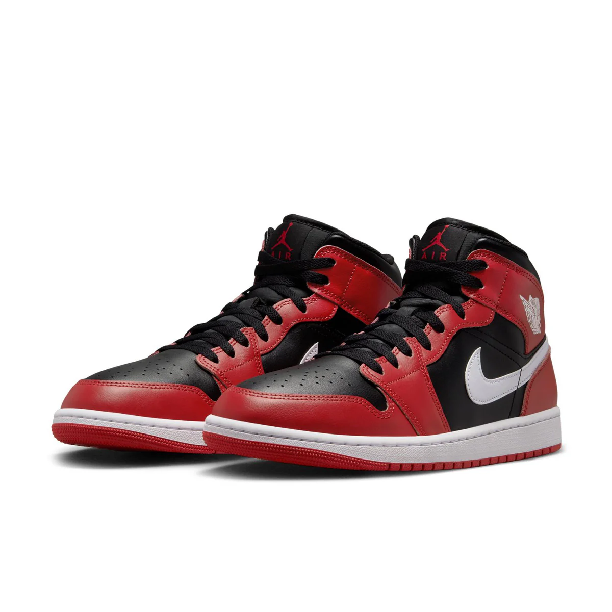 Air Jordan 1 Mid 'Gym Red Black Toe' - Image 2