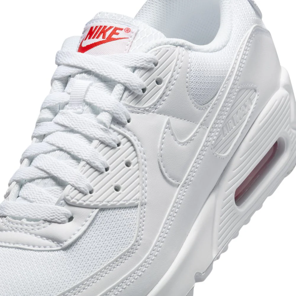 Air Max 90 'White Light Crimson' - Image 7