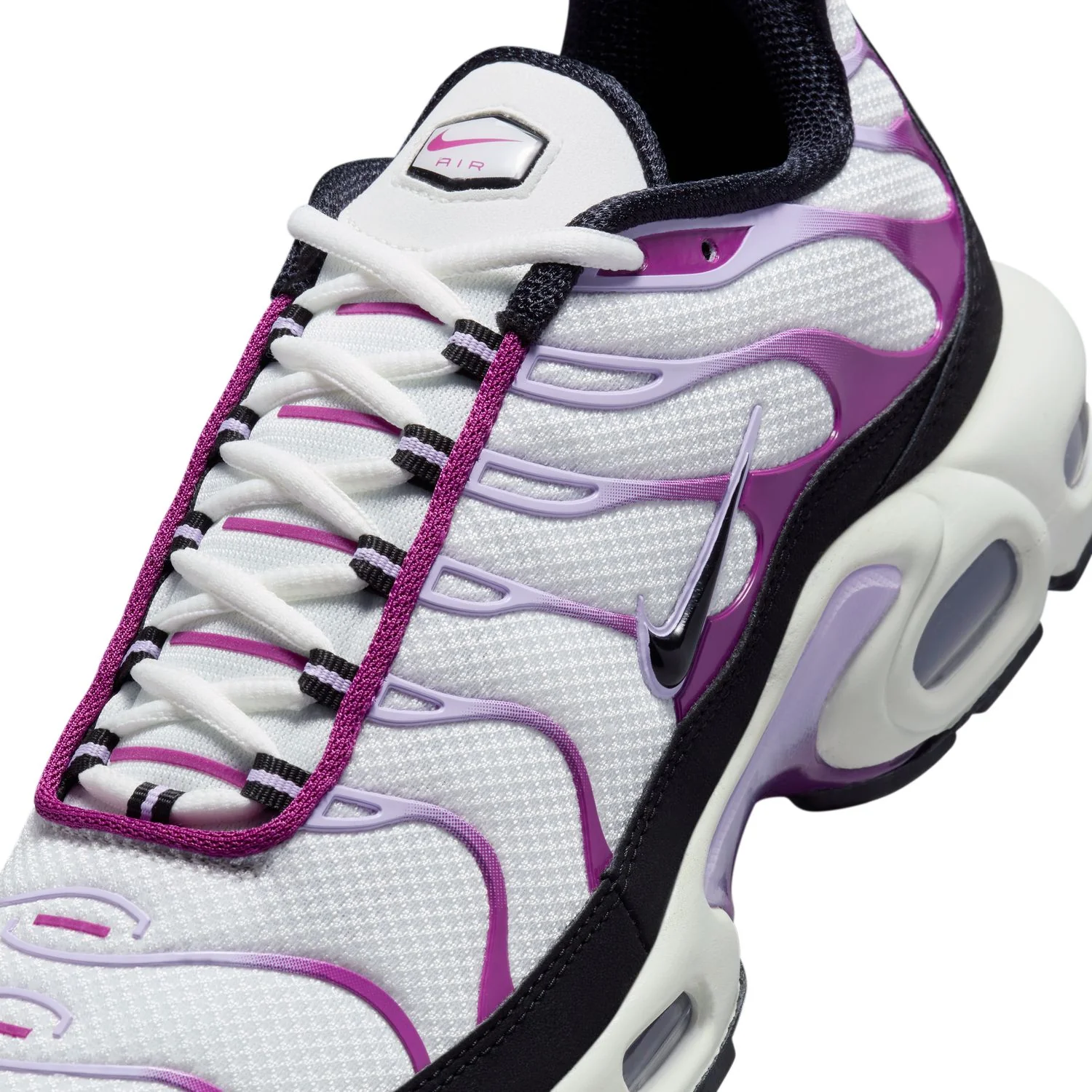 Air Max Plus 'Black Purple White' - Image 7