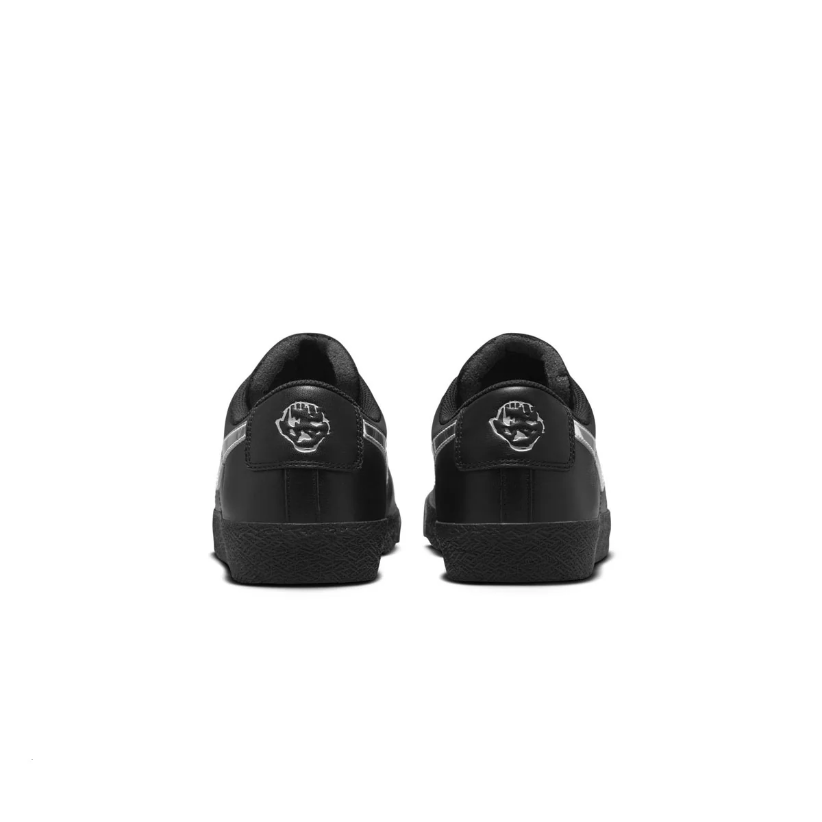 '+ Dancer Skateboards SB Zoom Blazer Low 'Black Metallic Silver' - Image 6