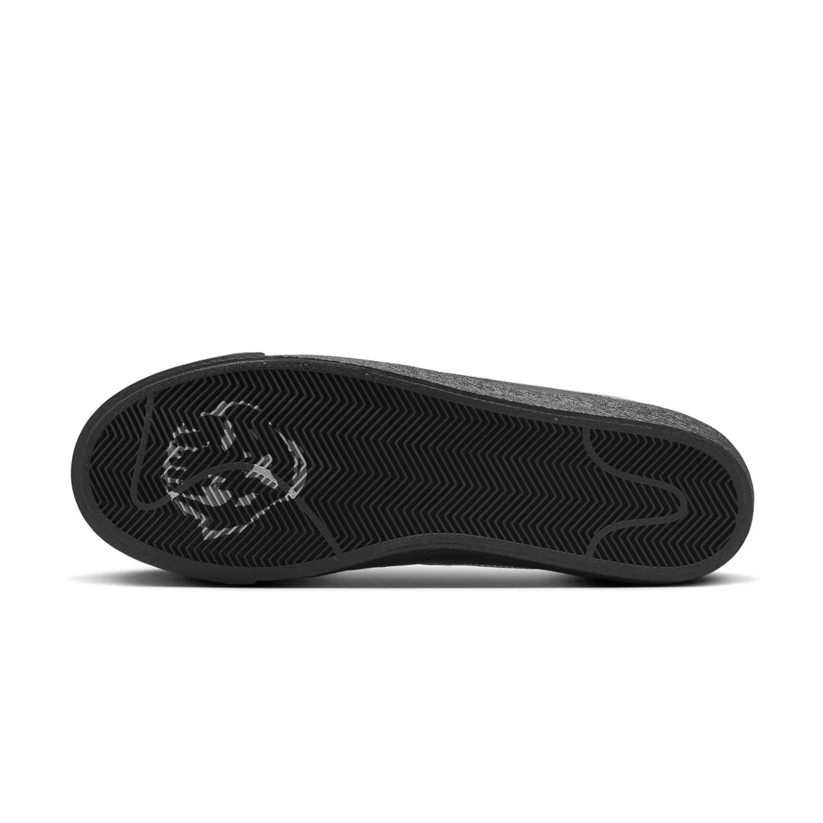 '+ Dancer Skateboards SB Zoom Blazer Low 'Black Metallic Silver' - Image 7