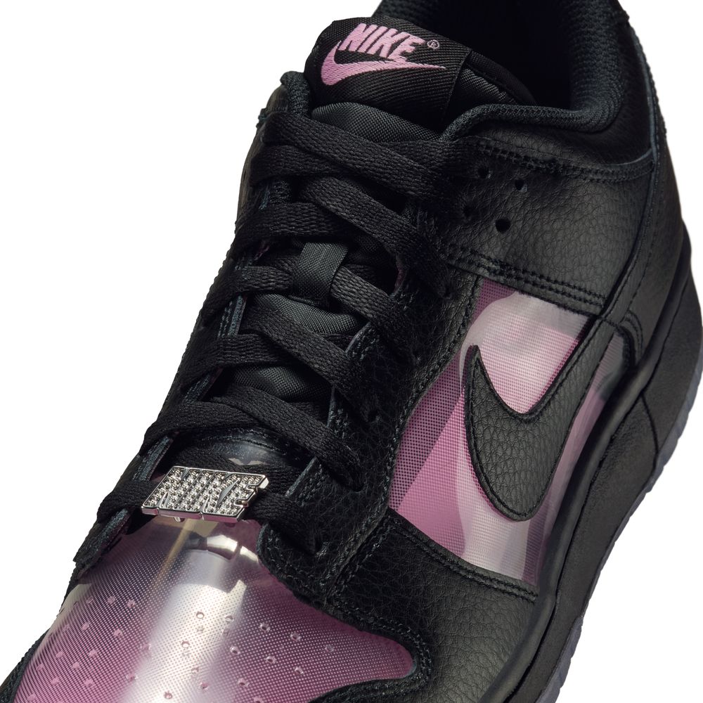 Dunk Low Retro Premium 'Black Rise Pink' - Image 7