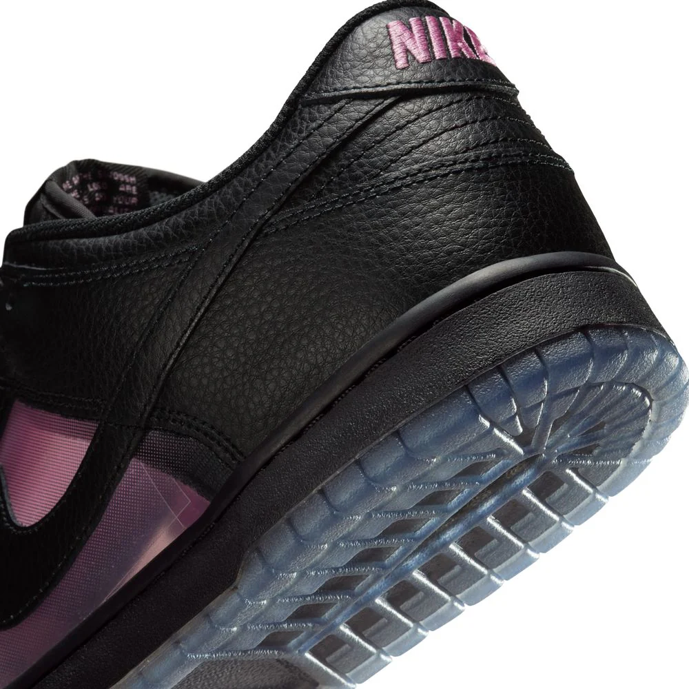 Dunk Low Retro Premium 'Black Rise Pink' - Image 8