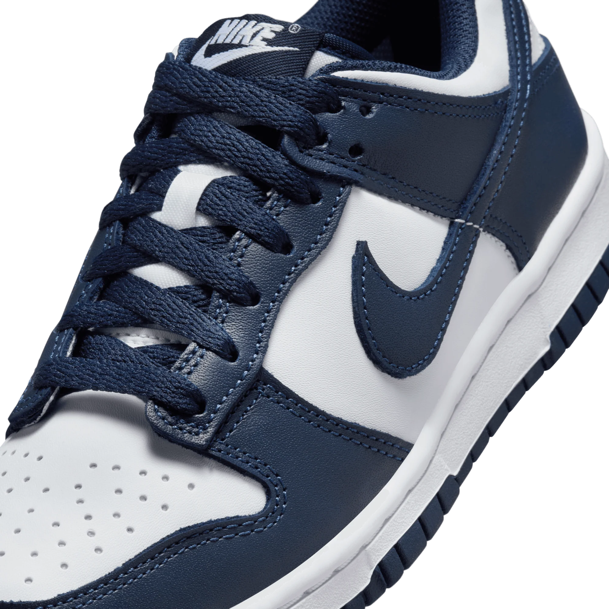 Kids Dunk Low 'Midnight Navy' - Image 7