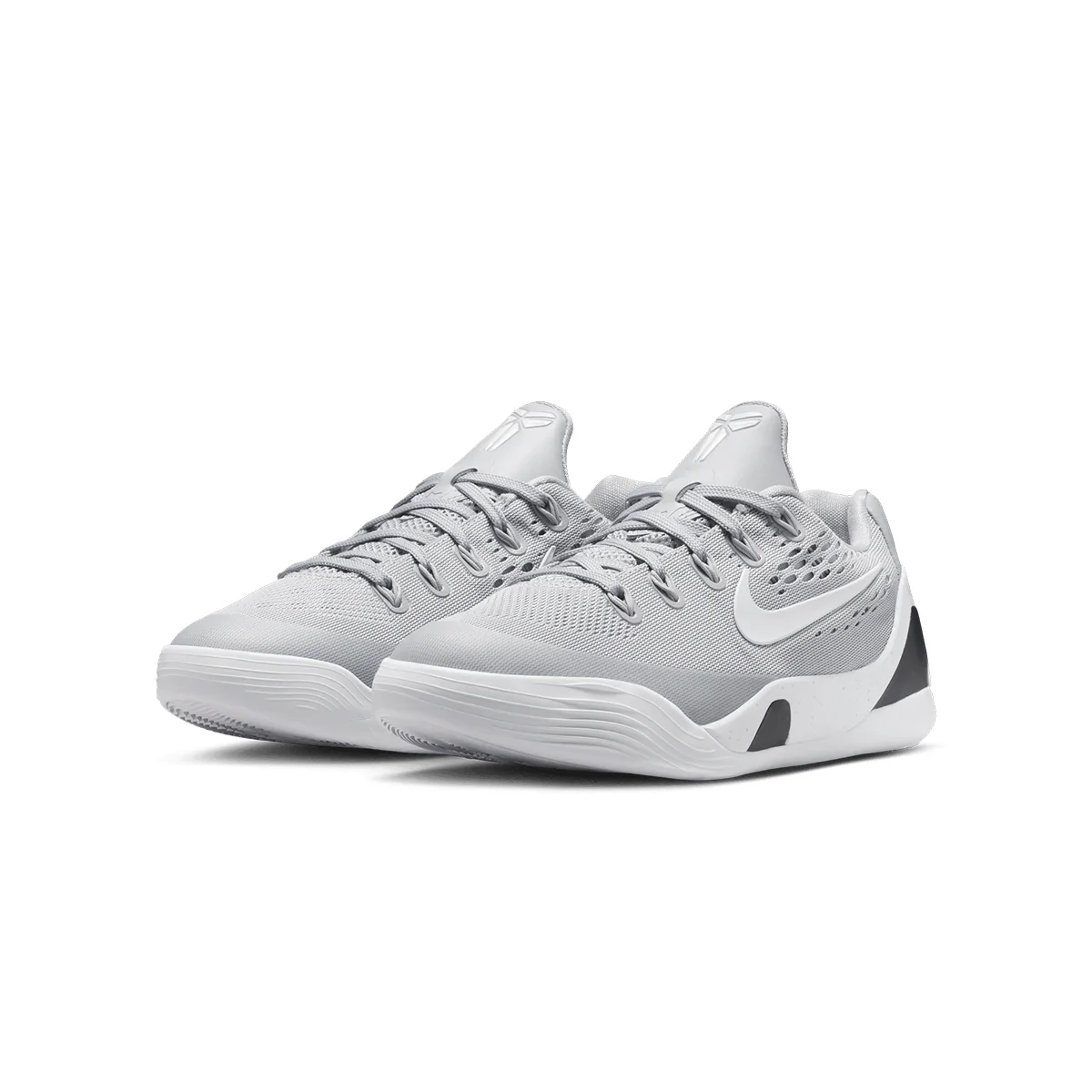 Kids Kobe IX Low Em 'Wolf Grey' - Image 2