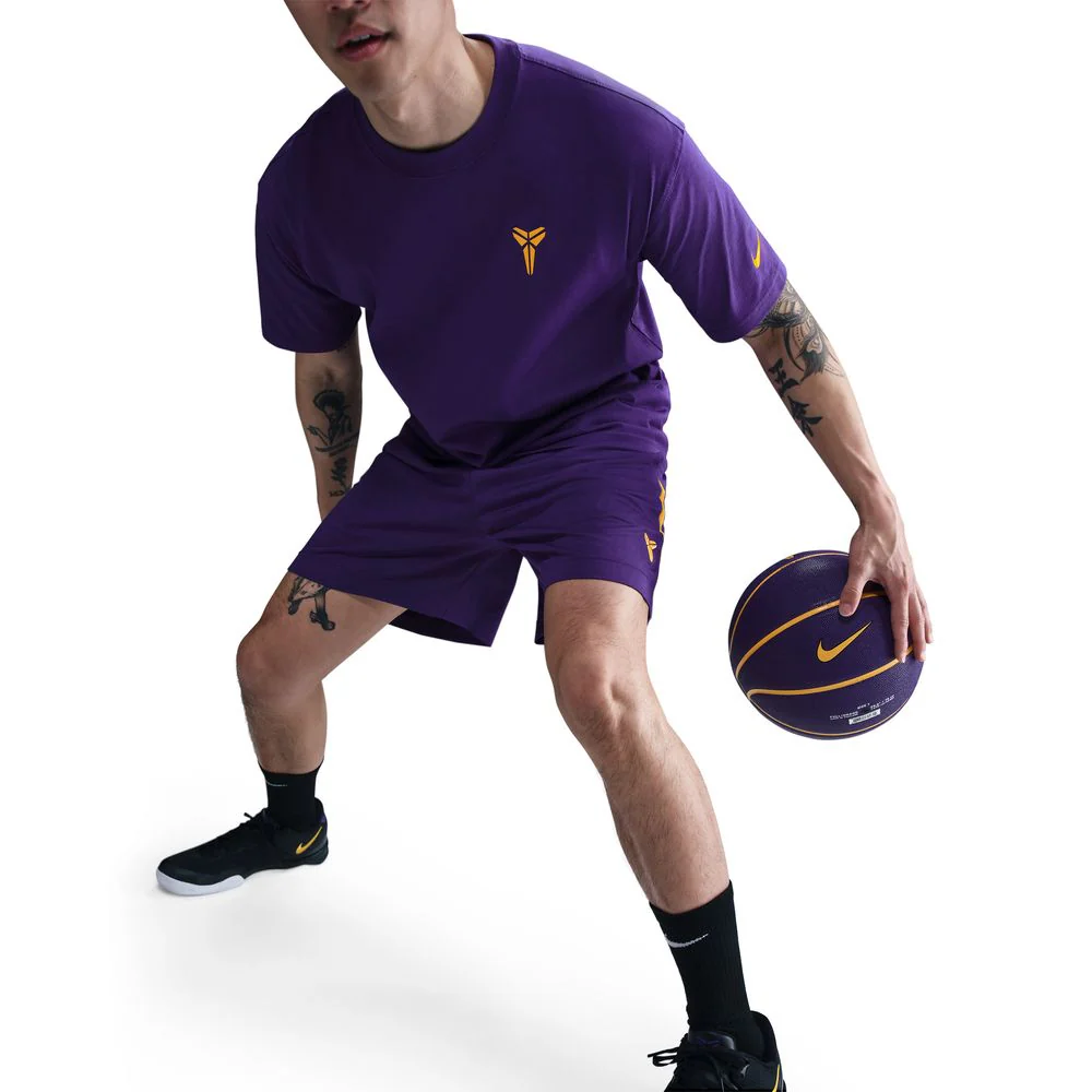 Kobe Bryant Dri-Fit 6" Basketball Shorts 'Court Purple' - Image 3