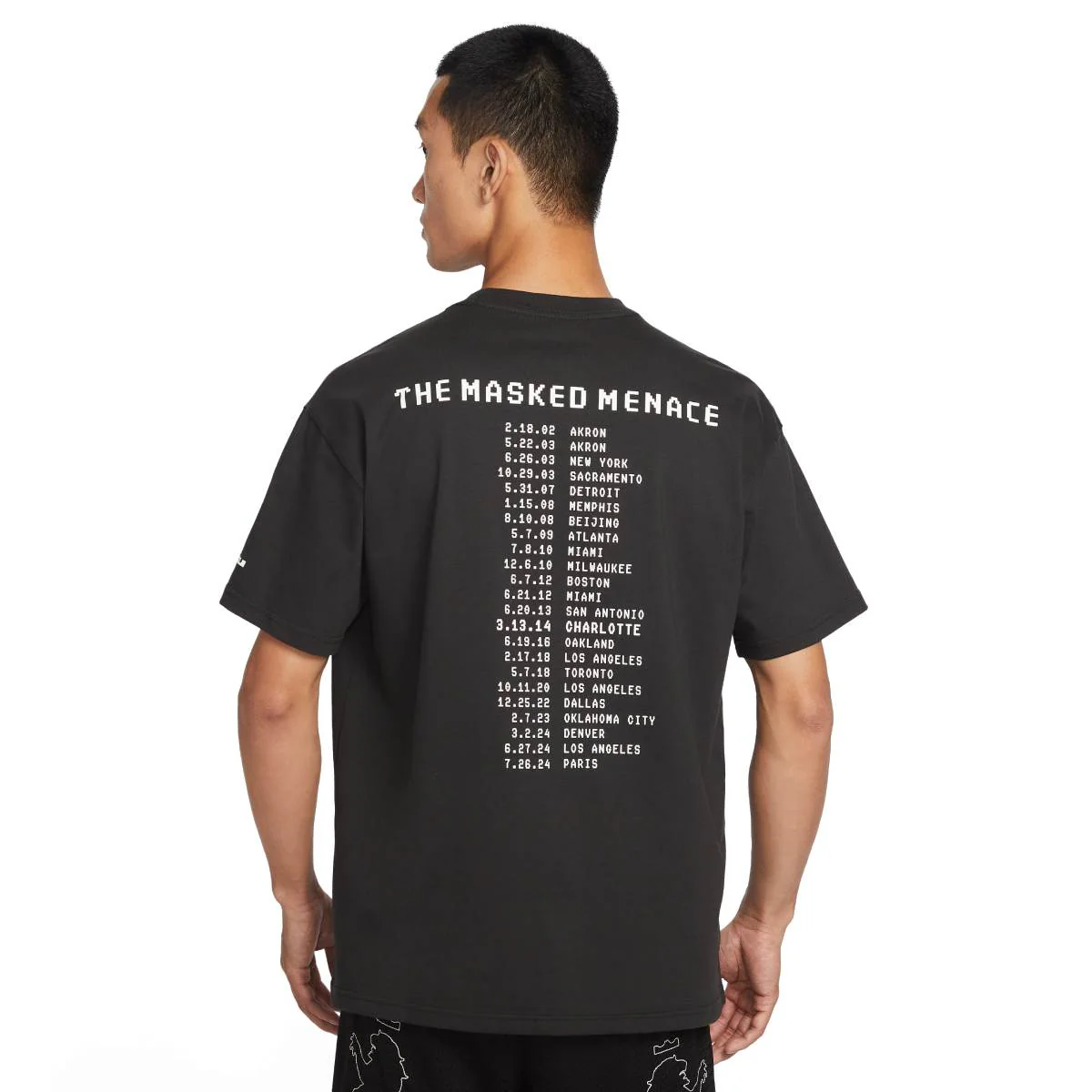 Lebron Masked Menace Tee 'Black' - Image 2