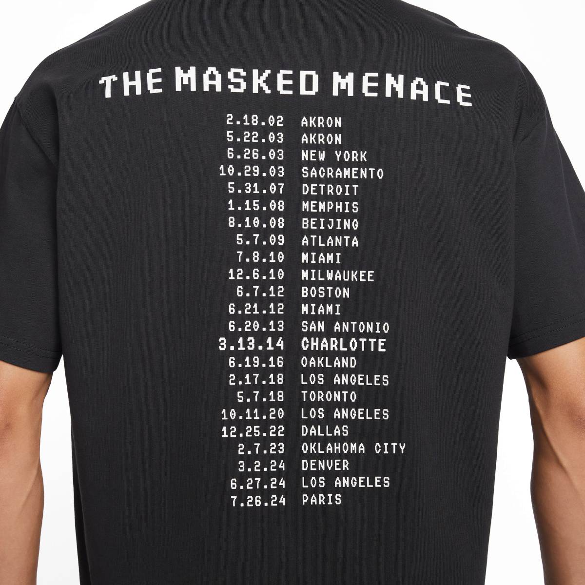 Lebron Masked Menace Tee 'Black' - Image 4