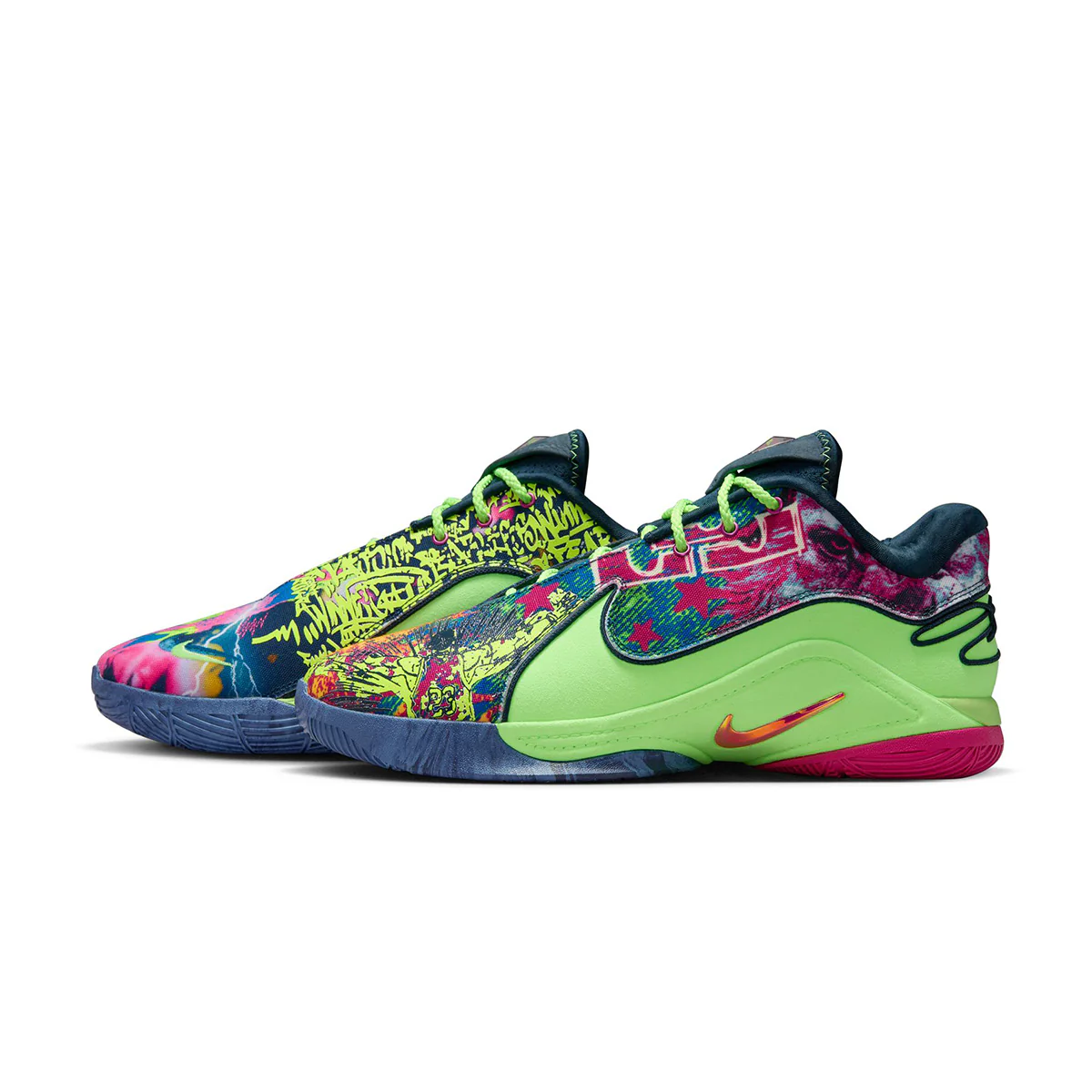 Lebron XXII BW EP 'Blustery Fireberry Ghost Green' - Image 4