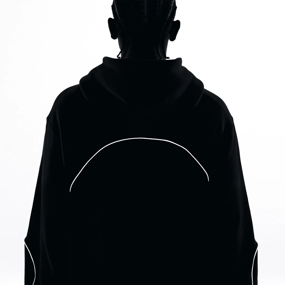 + Nocta Caridnal Stock Fleece CS Hoodie 2 'Black' - Image 7