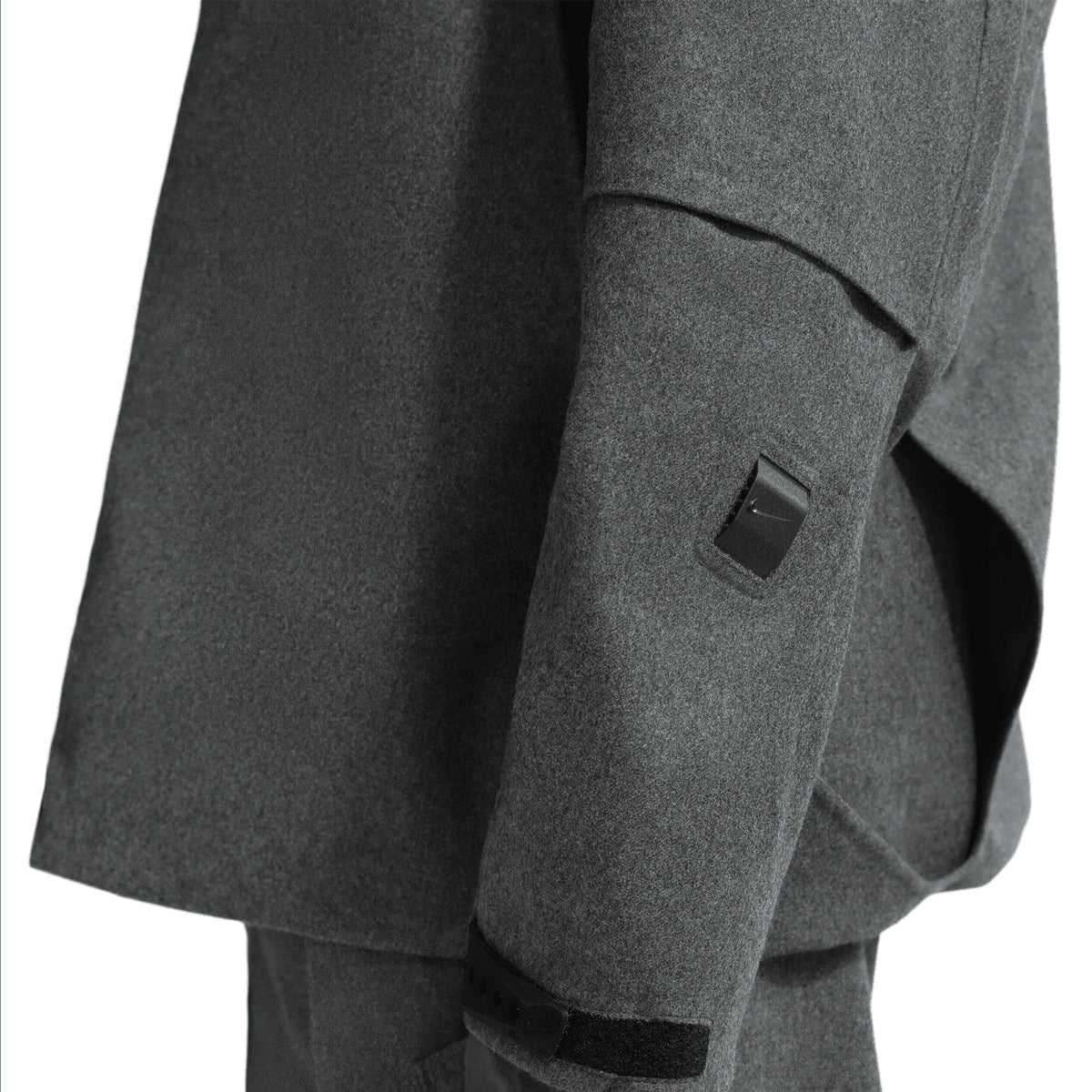 + NOCTA Code Prestigious Flow Jacket 'Grey Heather' - Image 9