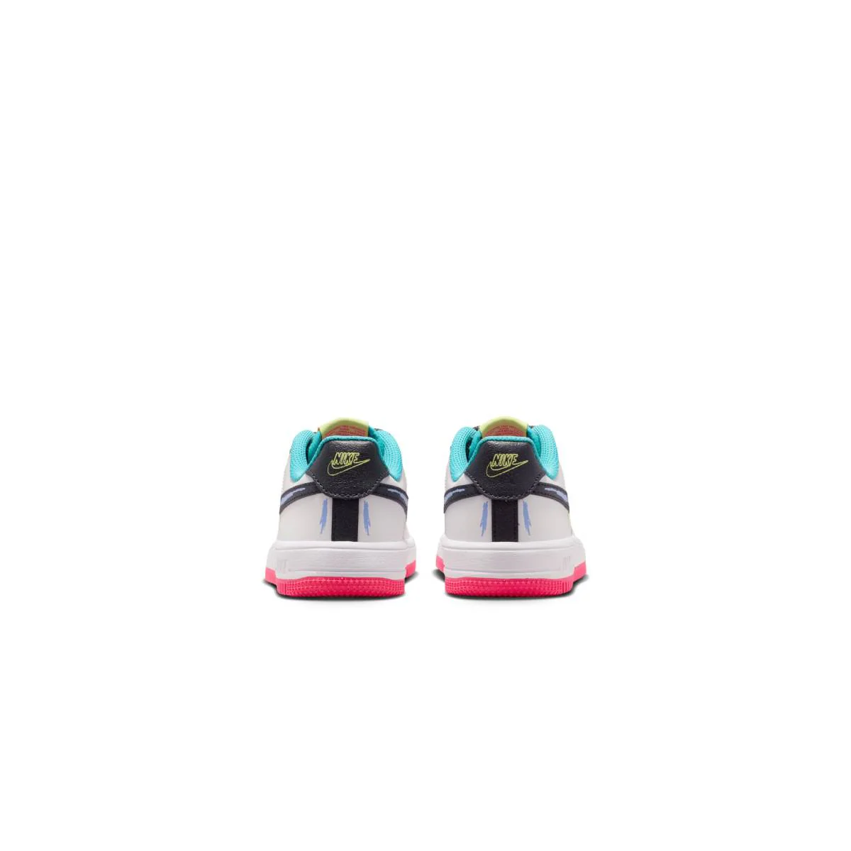 Toddlers Force 1 Low BP Laceless 'White Anthracite' - Image 6