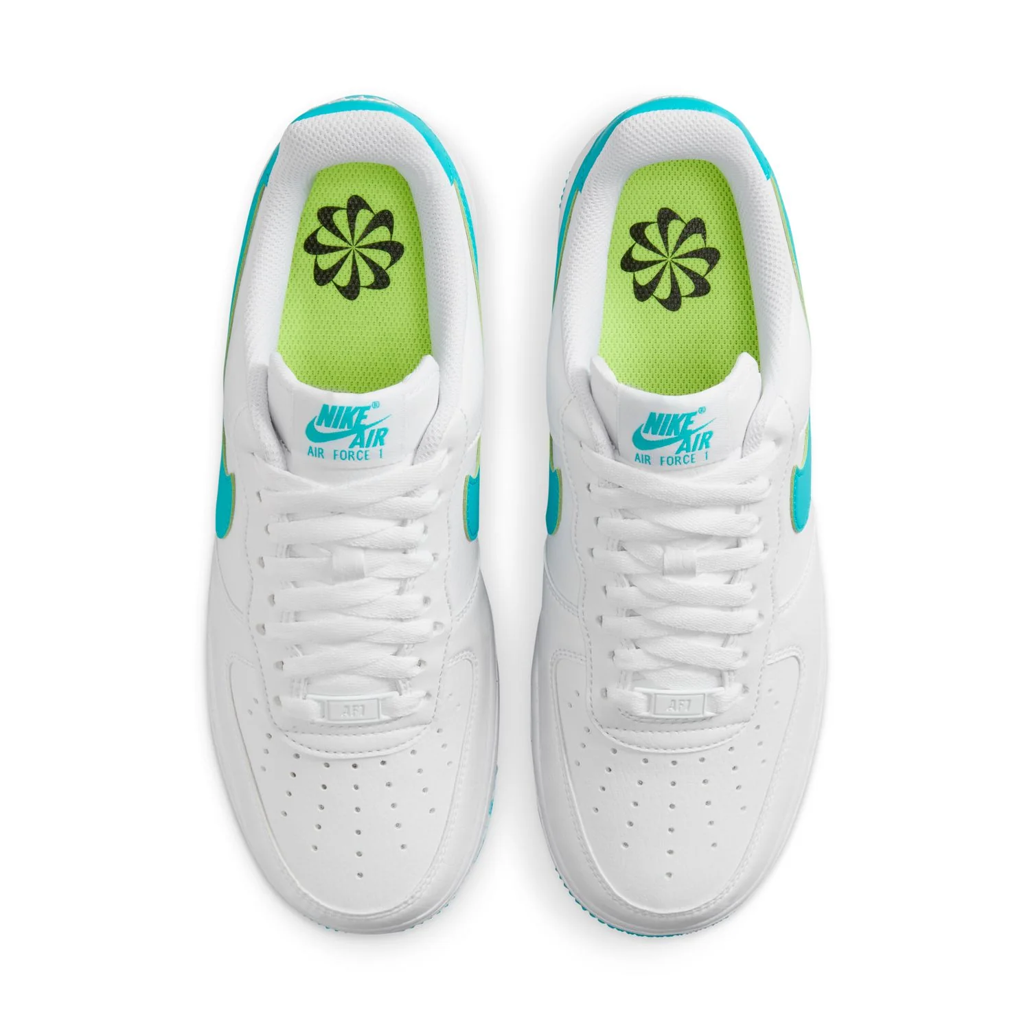 Wmns Air Force 1 '07 Next Nature 'White Clear Jade' - Image 5