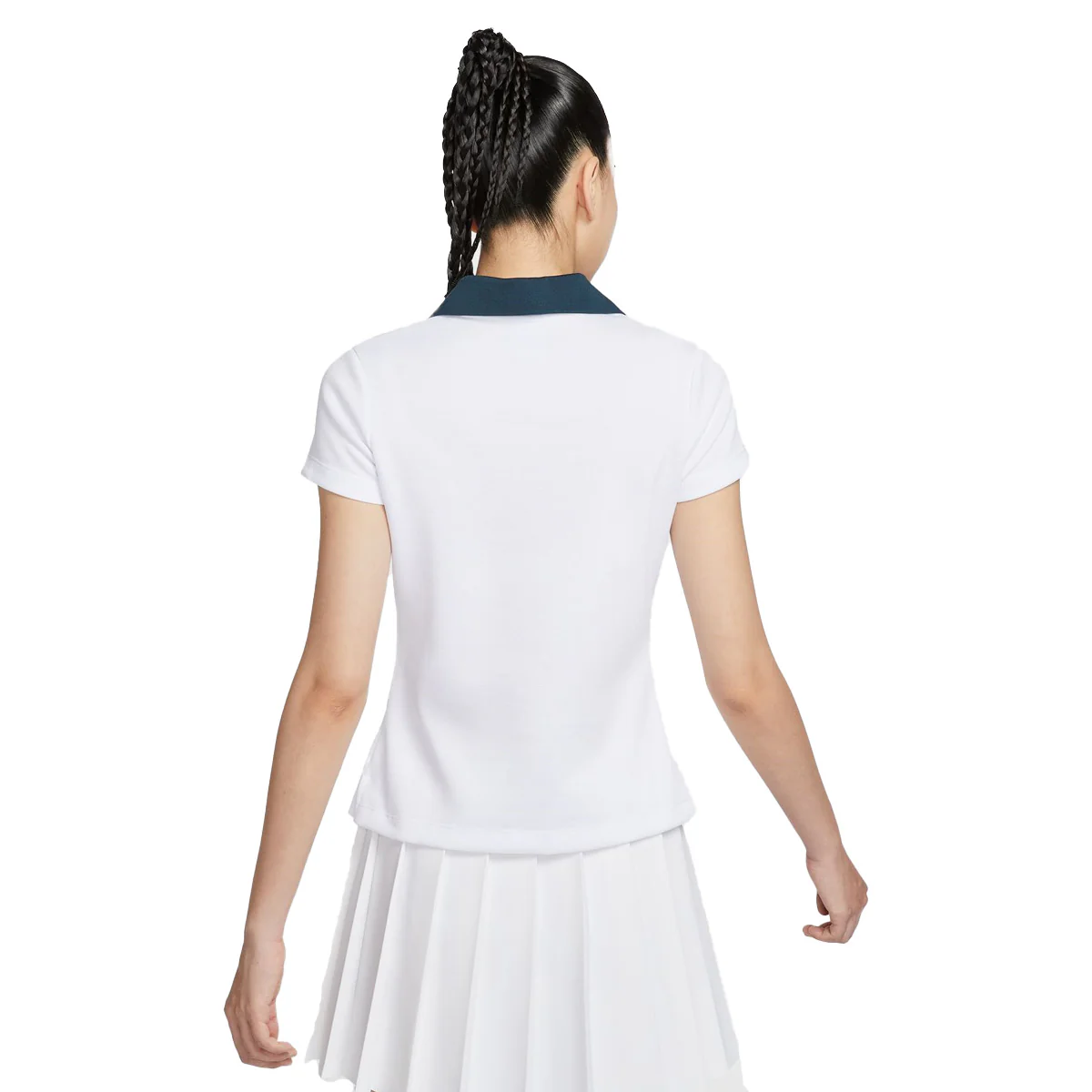 '+ YOON Polo Top 'White Armory Navy' - Image 2