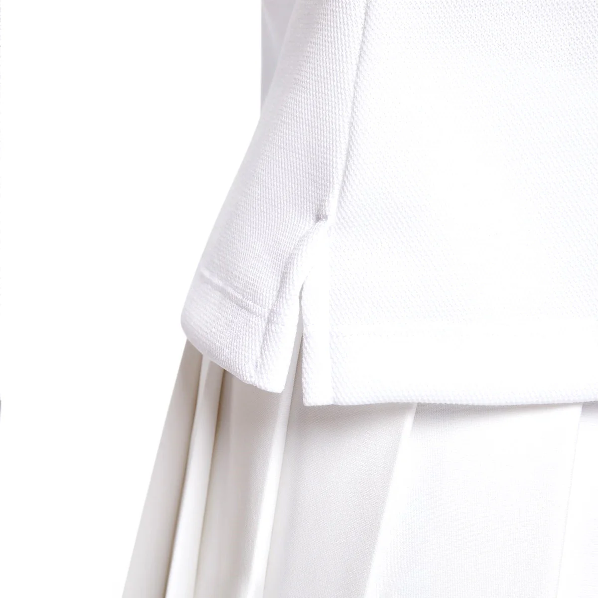 '+ YOON Polo Top 'White Armory Navy' - Image 4