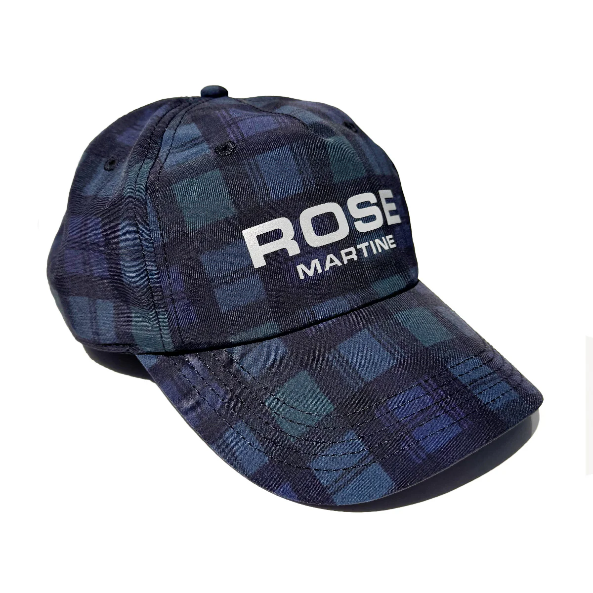 Nylon Cap 'Black Tartan' - Image 2