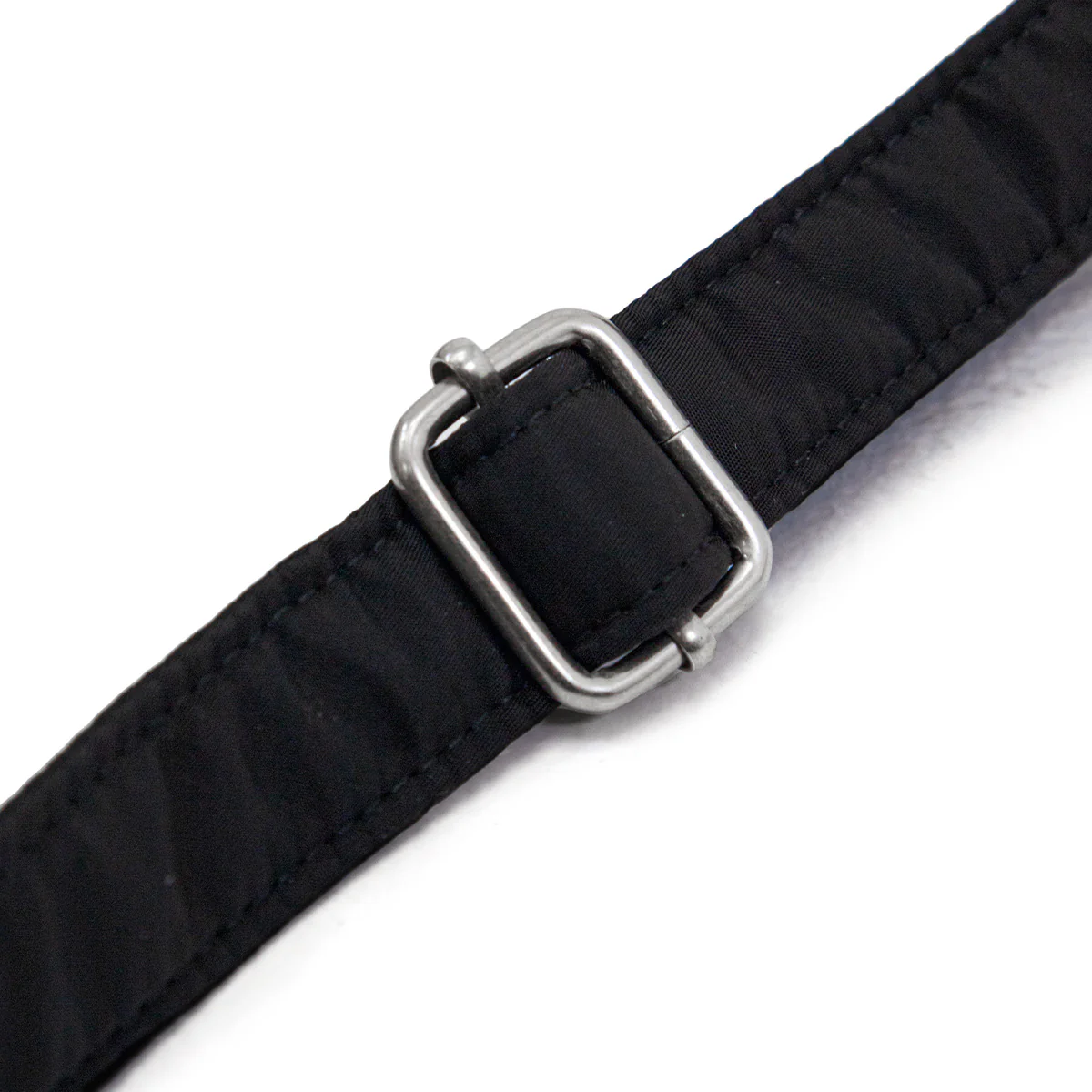 Nylon Plush Bag 'Black' - Image 5