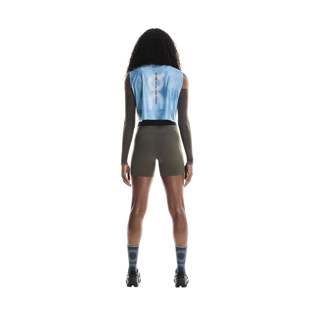 + PLEASURES + The LOOP Running Supply Wmns Tank 'Blizzard' - Image 4