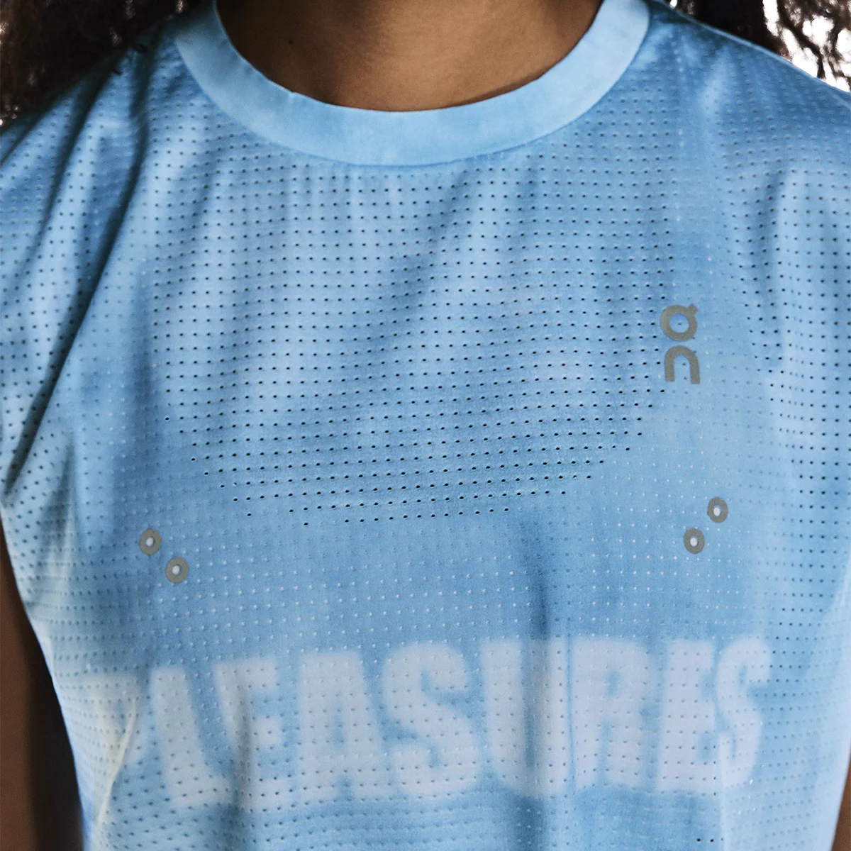 + PLEASURES + The LOOP Running Supply Wmns Tank 'Blizzard' - Image 5