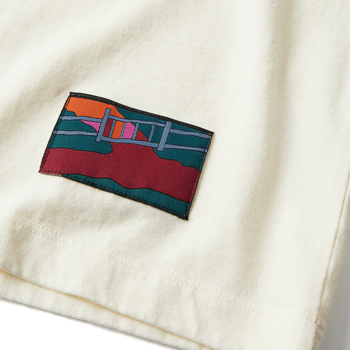 No Trespassing Tee 'Off White' - Image 3
