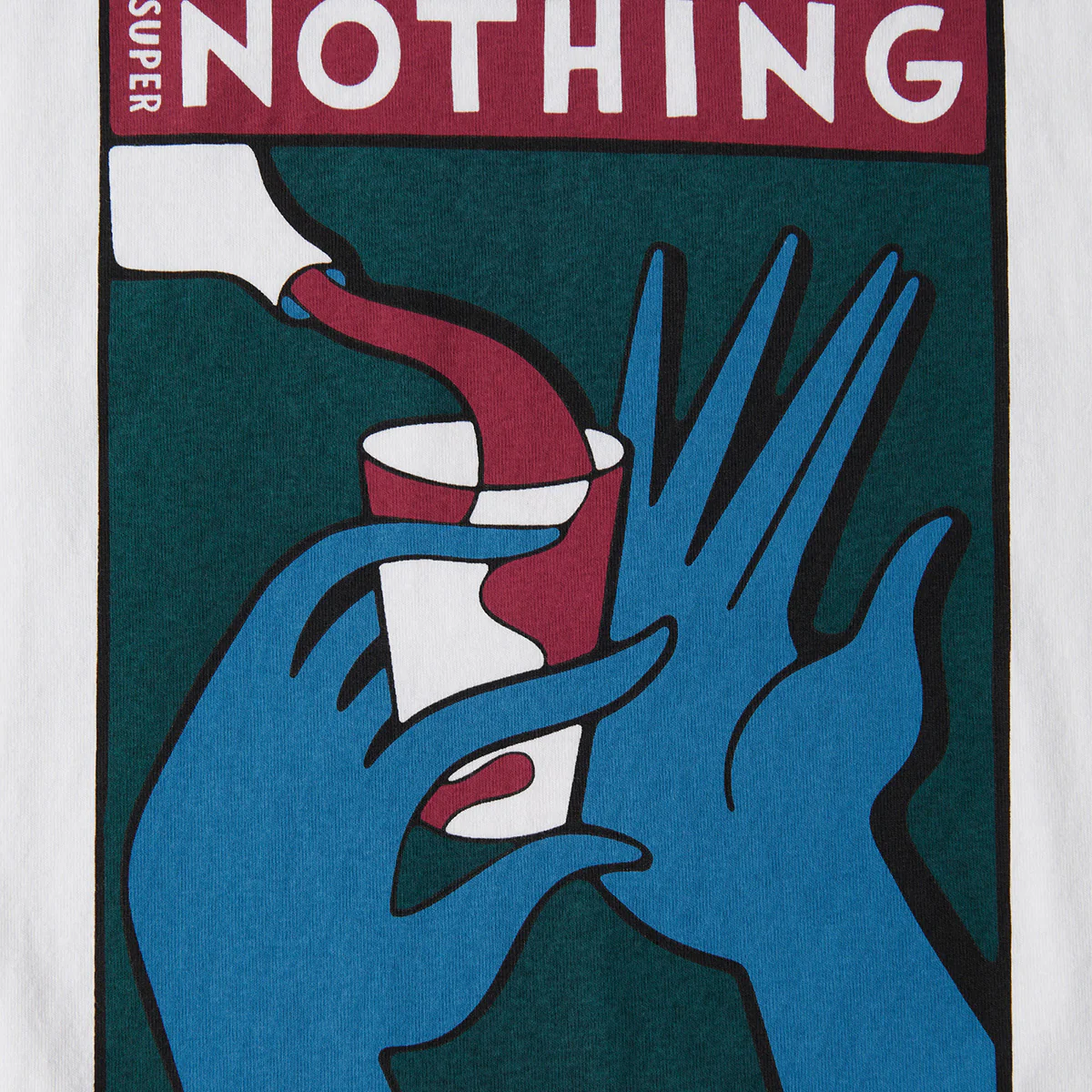 Super Nothing Tee 'White' - Image 3