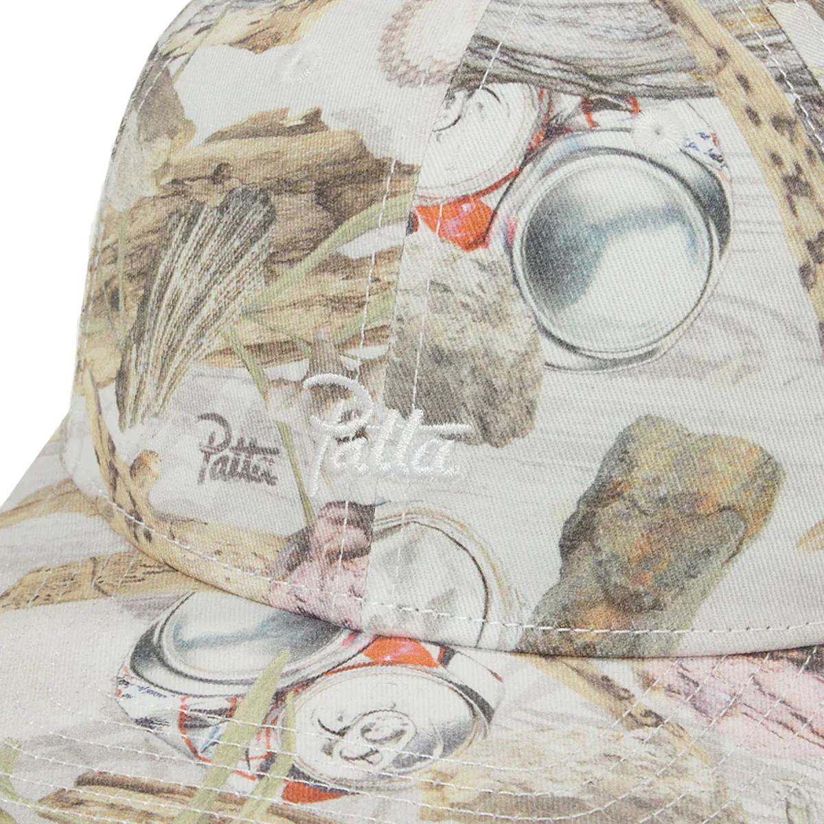 Beach Peach Print Cap 'Multi' - Image 2