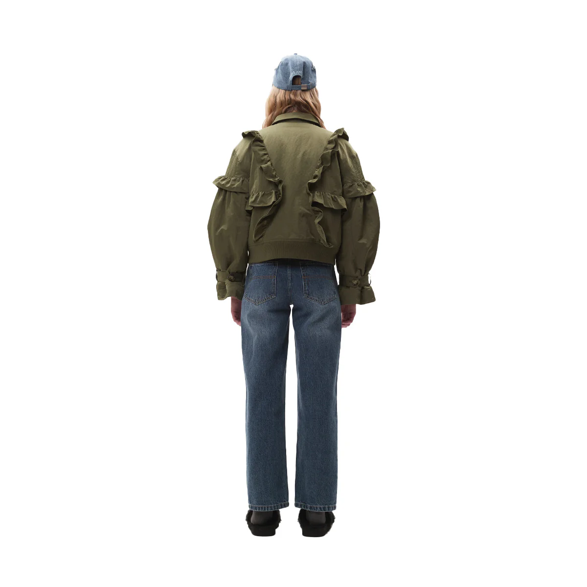 Thistle Frill Bomber 'Artichoke' - Image 3