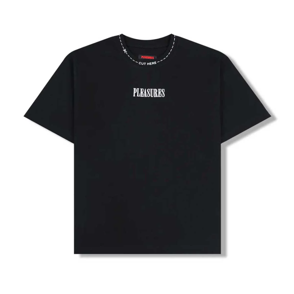 Cut Here Heavyweight Tee 'Black'