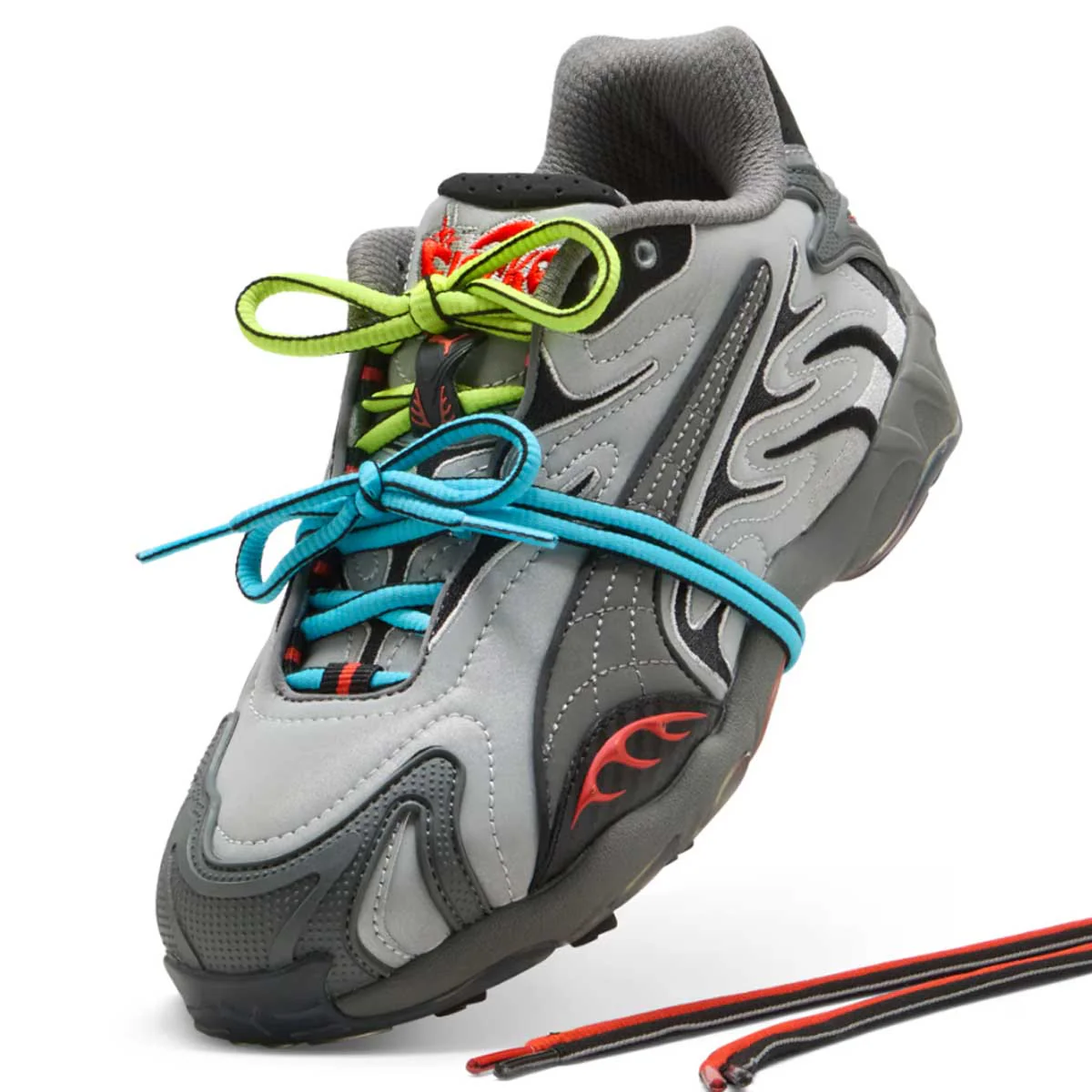 + A$AP ROCKY Inhale 'Team Silver Medium Grey' - Image 5