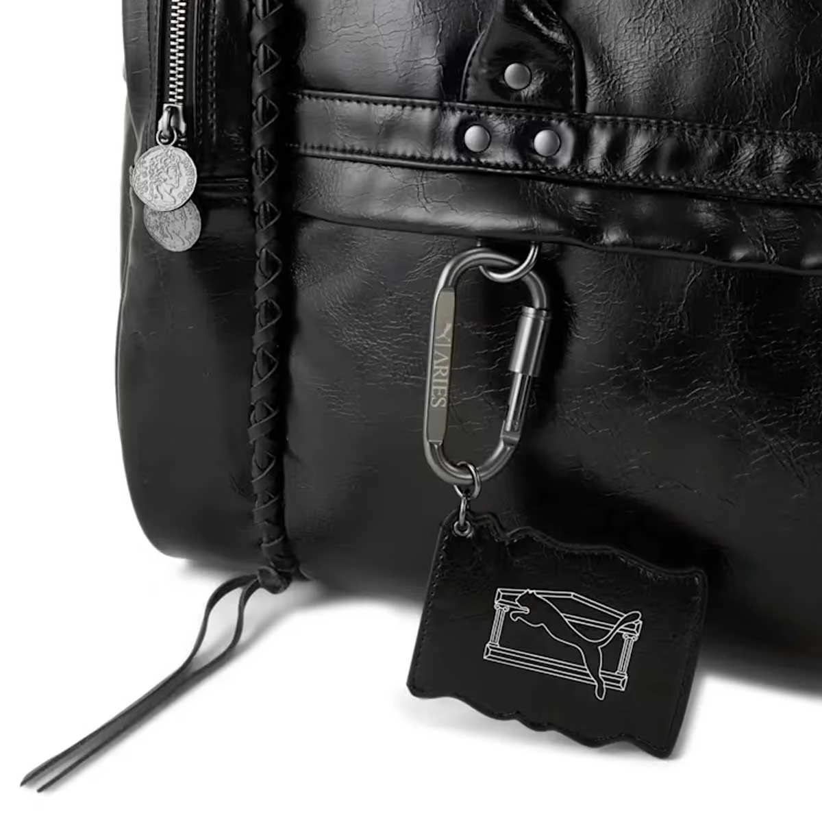 + Aries Duffel Bag  'PUMA Black' - Image 4