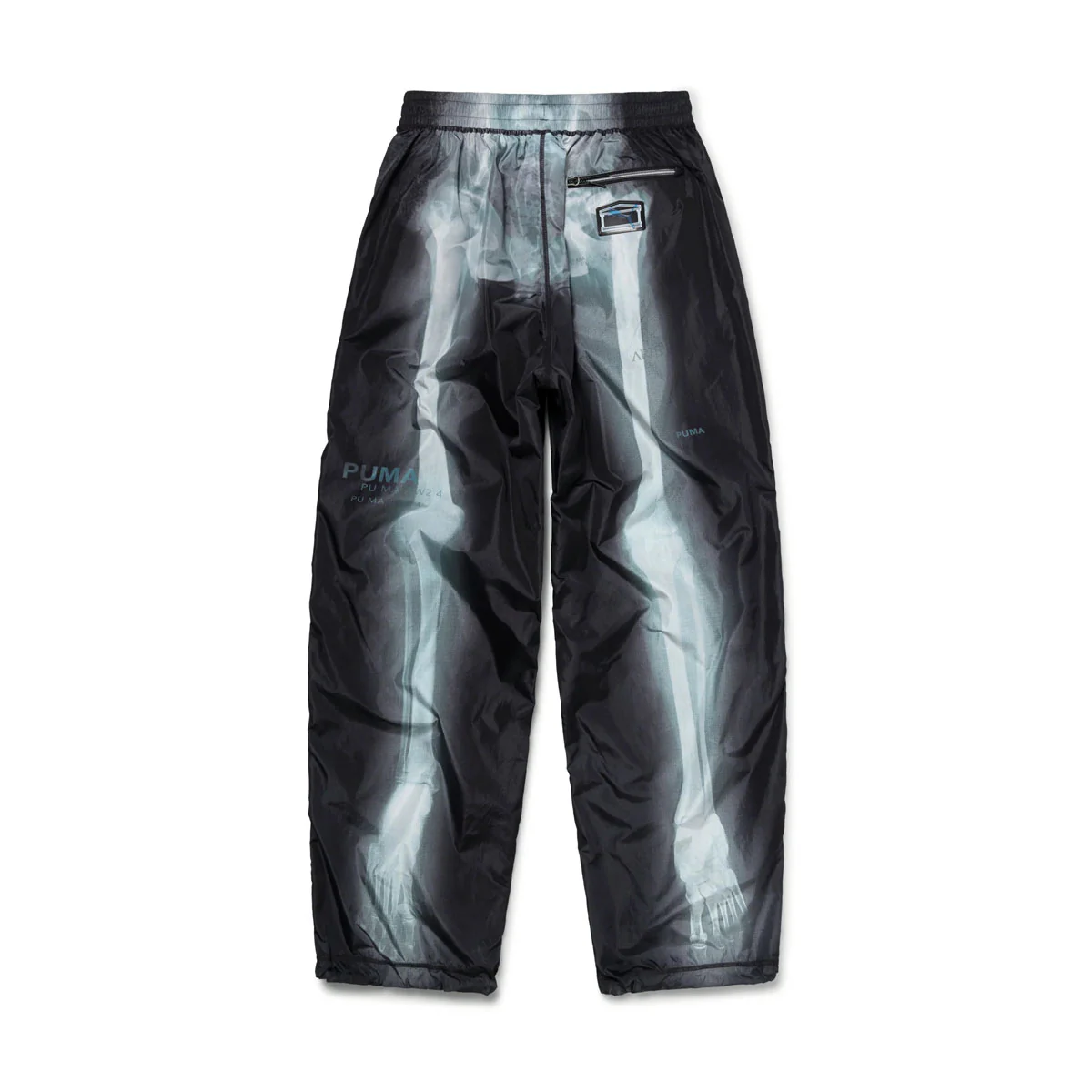 + Aries X-Ray Windcheater Pants 'PUMA Black' - Image 2