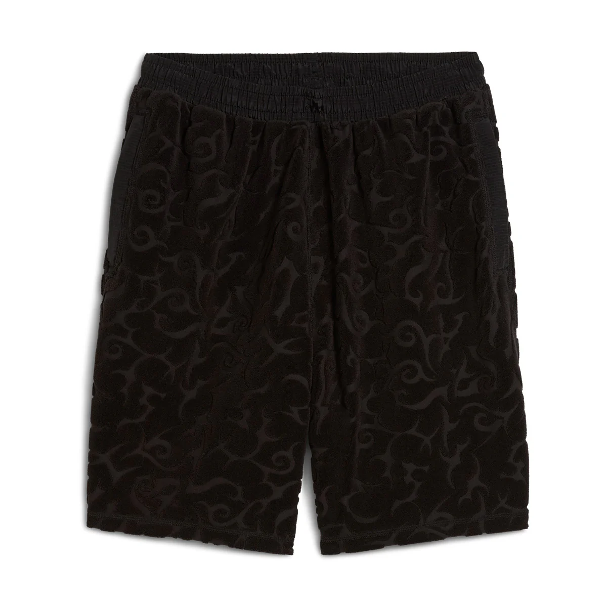 + Aries Toweling Shorts 'PUMA Black'