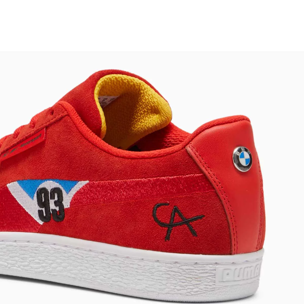 + BMW M Motorsport Suede Calder 'Pop Red' - Image 8