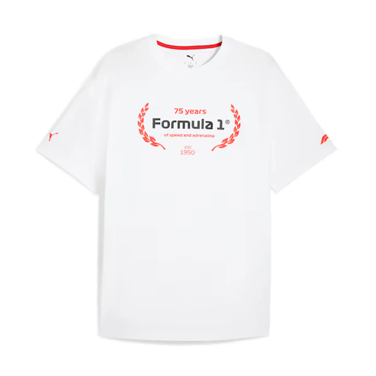 F1 Essentials Graphic Tee 'PUMA White'