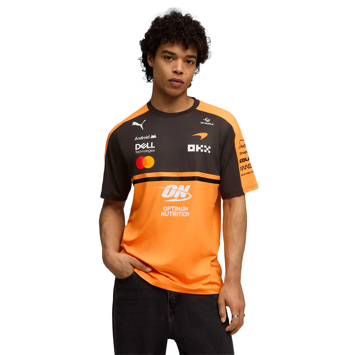 + McLaren Mastercard F1 Team Replica Tee 'Papaya' - Image 3