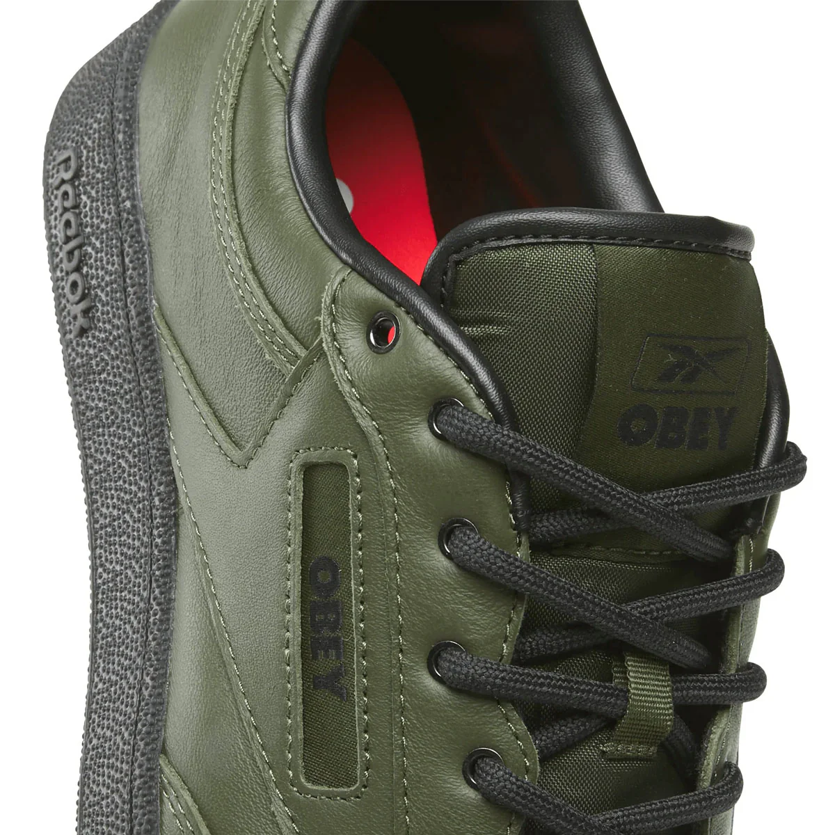 + OBEY Club C 85 'Green Black Red' - Image 8