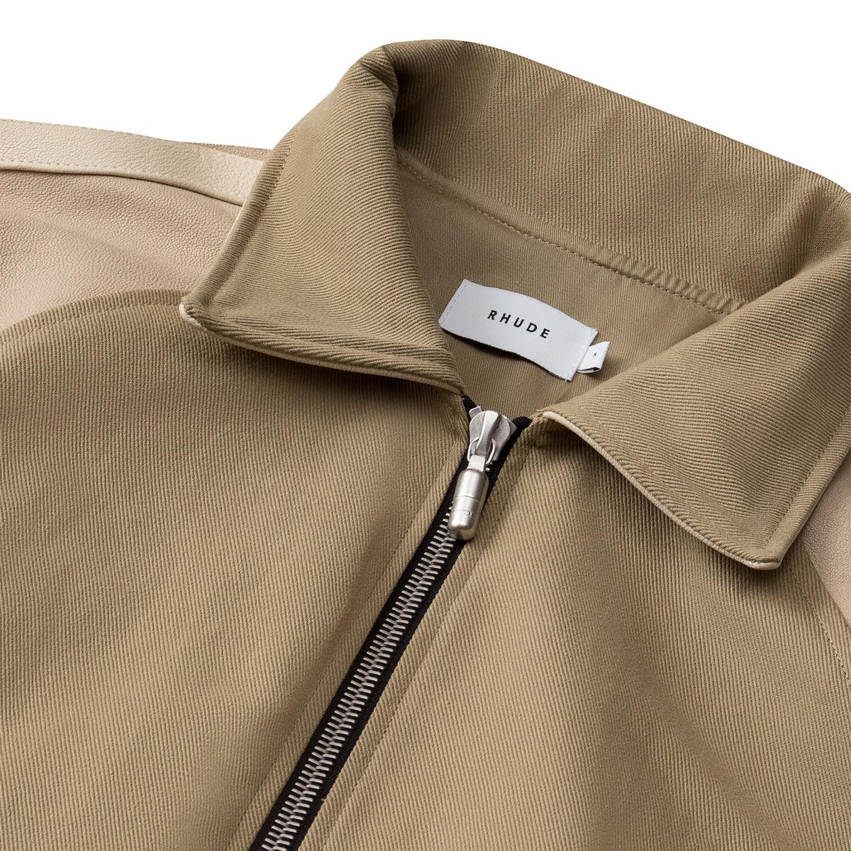 Rhude Boys Twill Bomber 'Beige' - Image 3