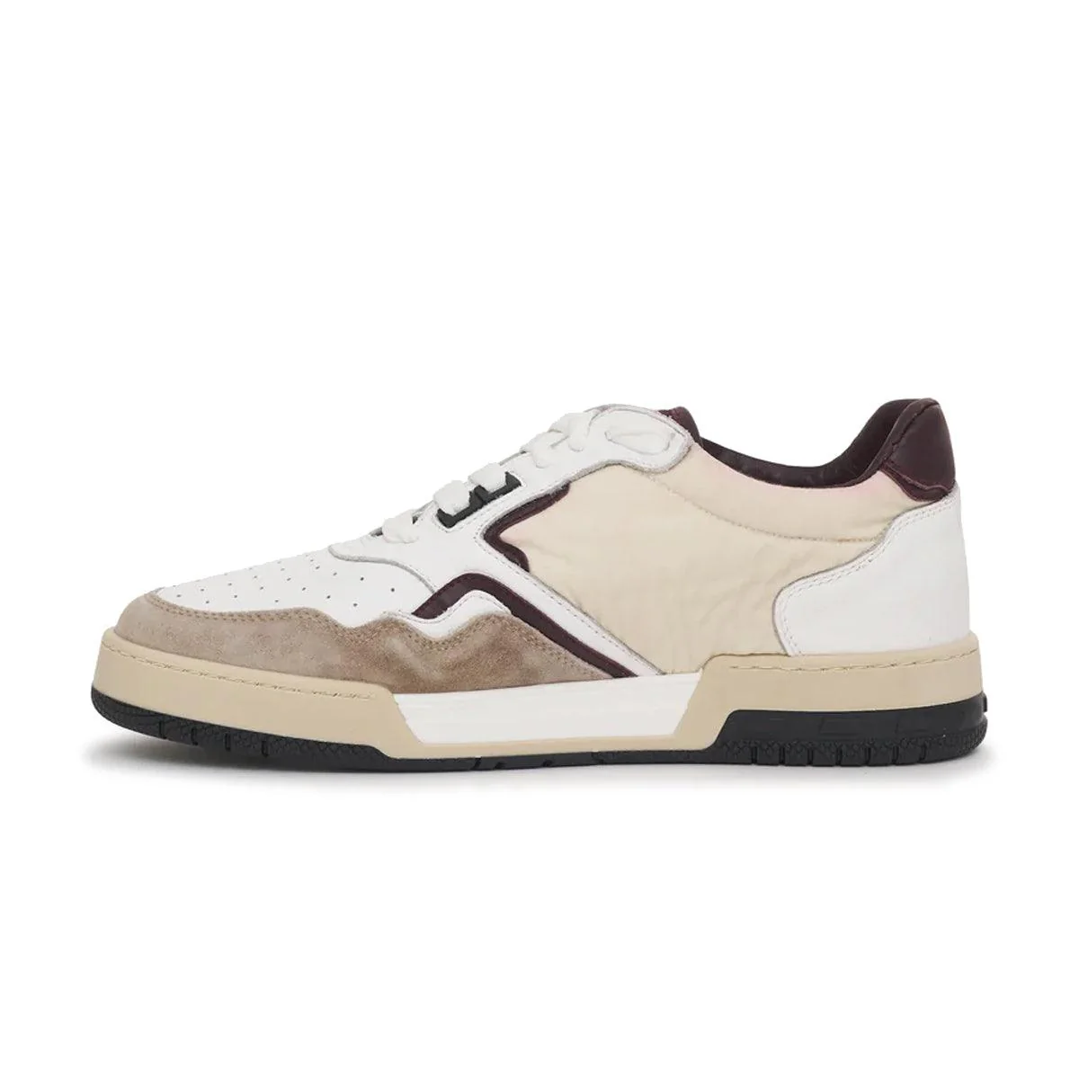 Racing Sneaker 'White Maroon' - Image 3