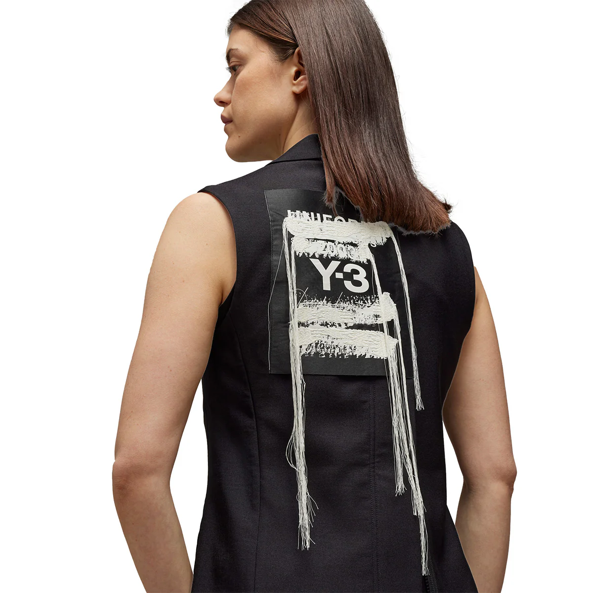 Sport Uniform Tailored Patch Vest 'Black' - Image 3