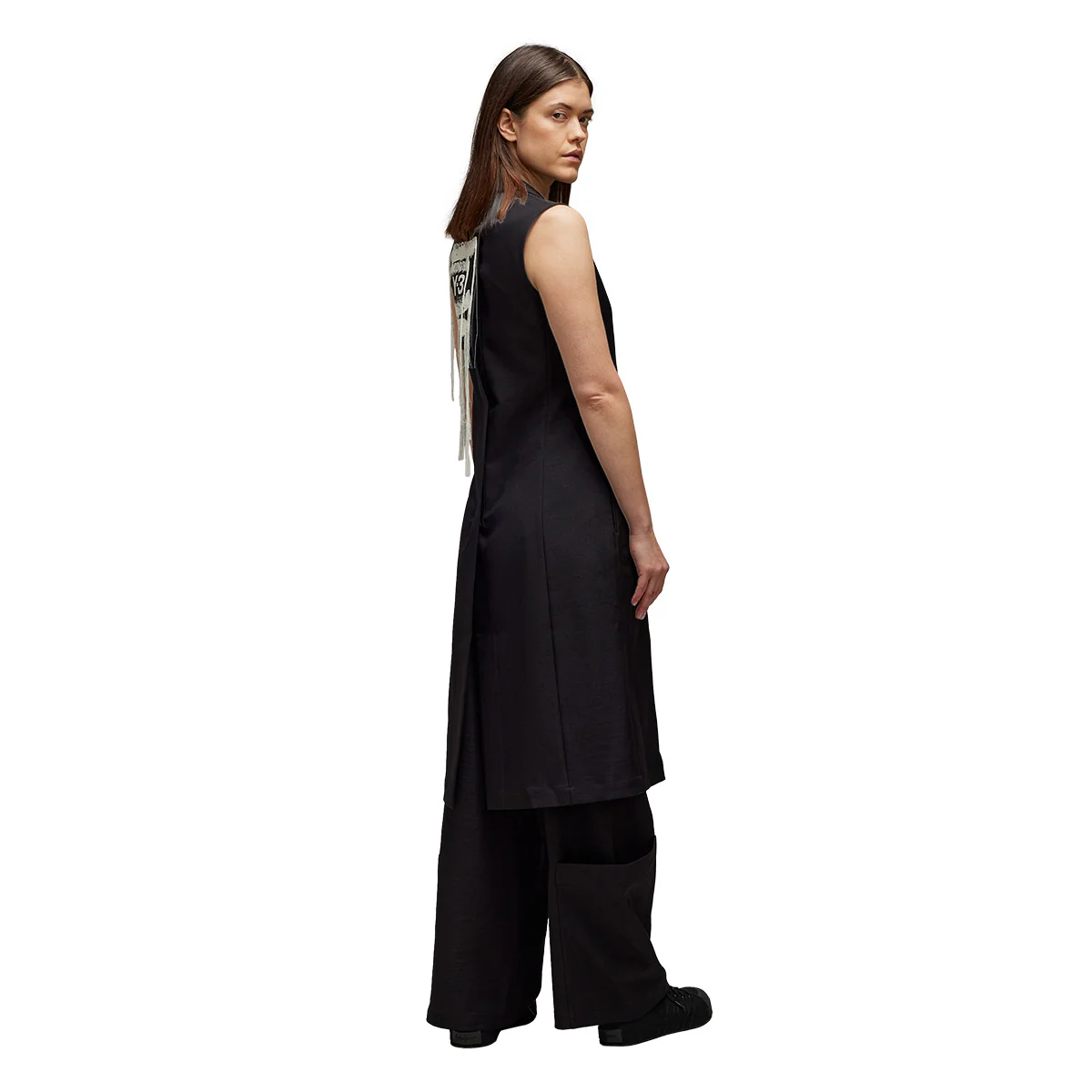 Sport Uniform Tailored Patch Vest 'Black' - Image 4