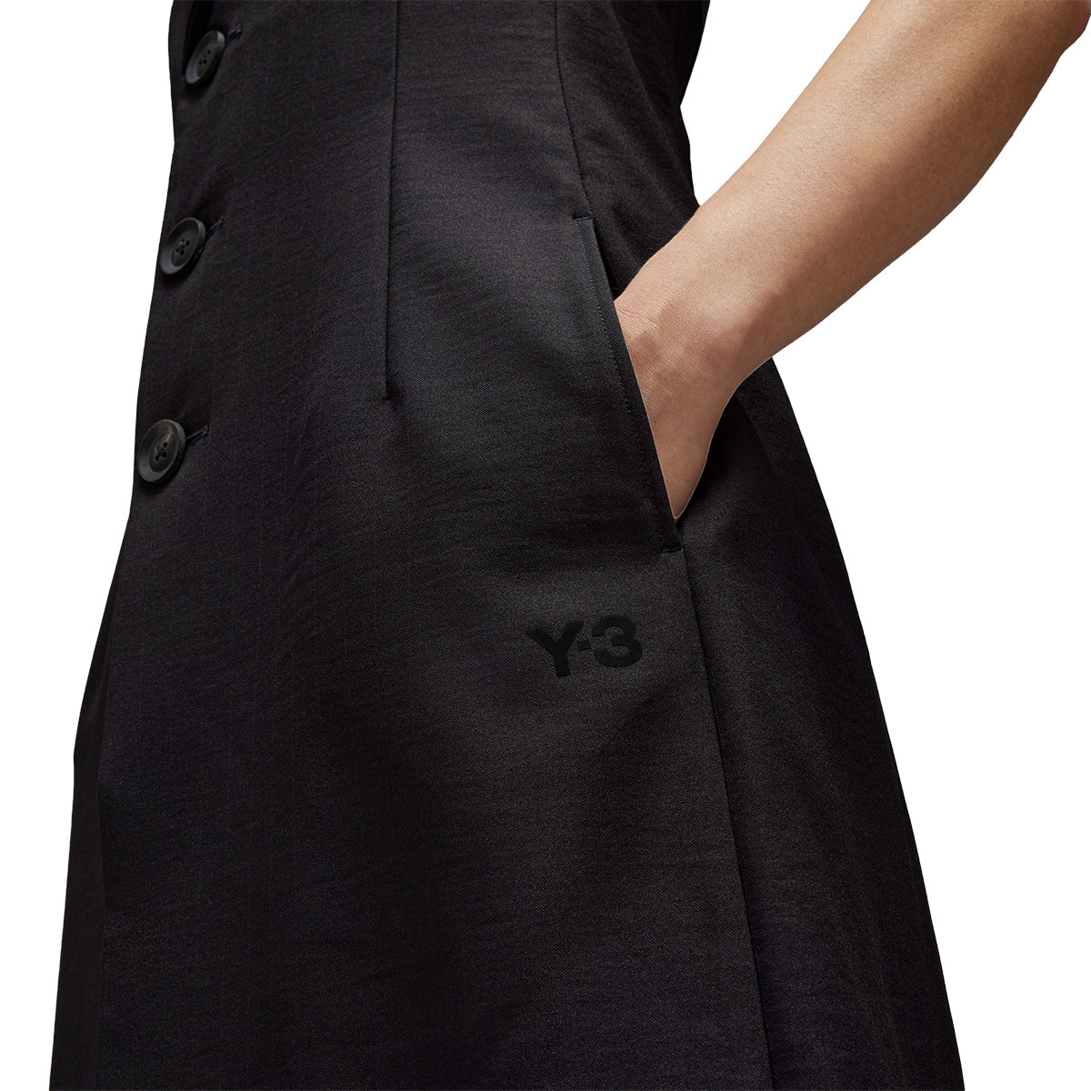 Sport Uniform Tailored Patch Vest 'Black' - Image 5
