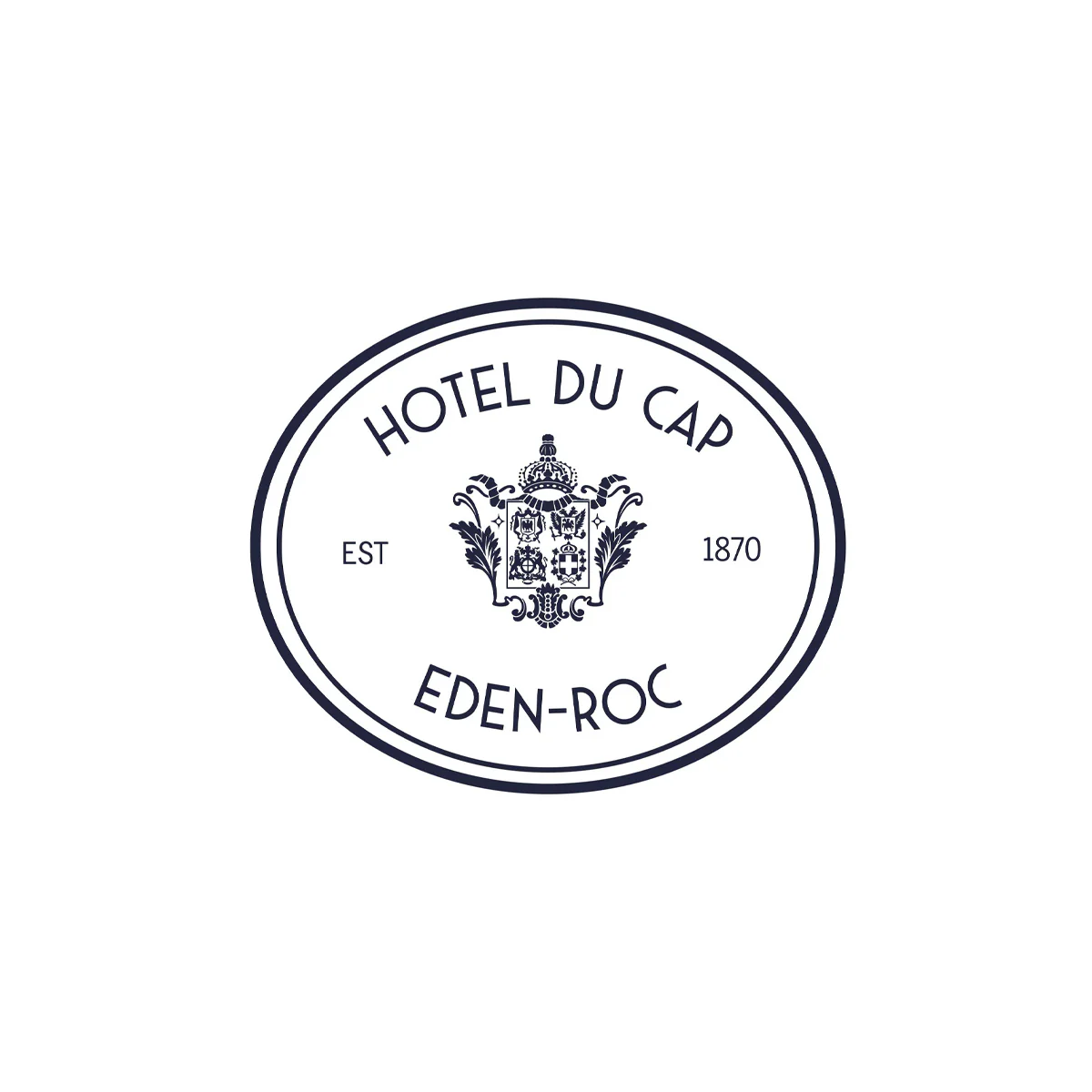 + Hotel du Cap Eden-Roc Crest Kennedy Tee 'White' - Image 3