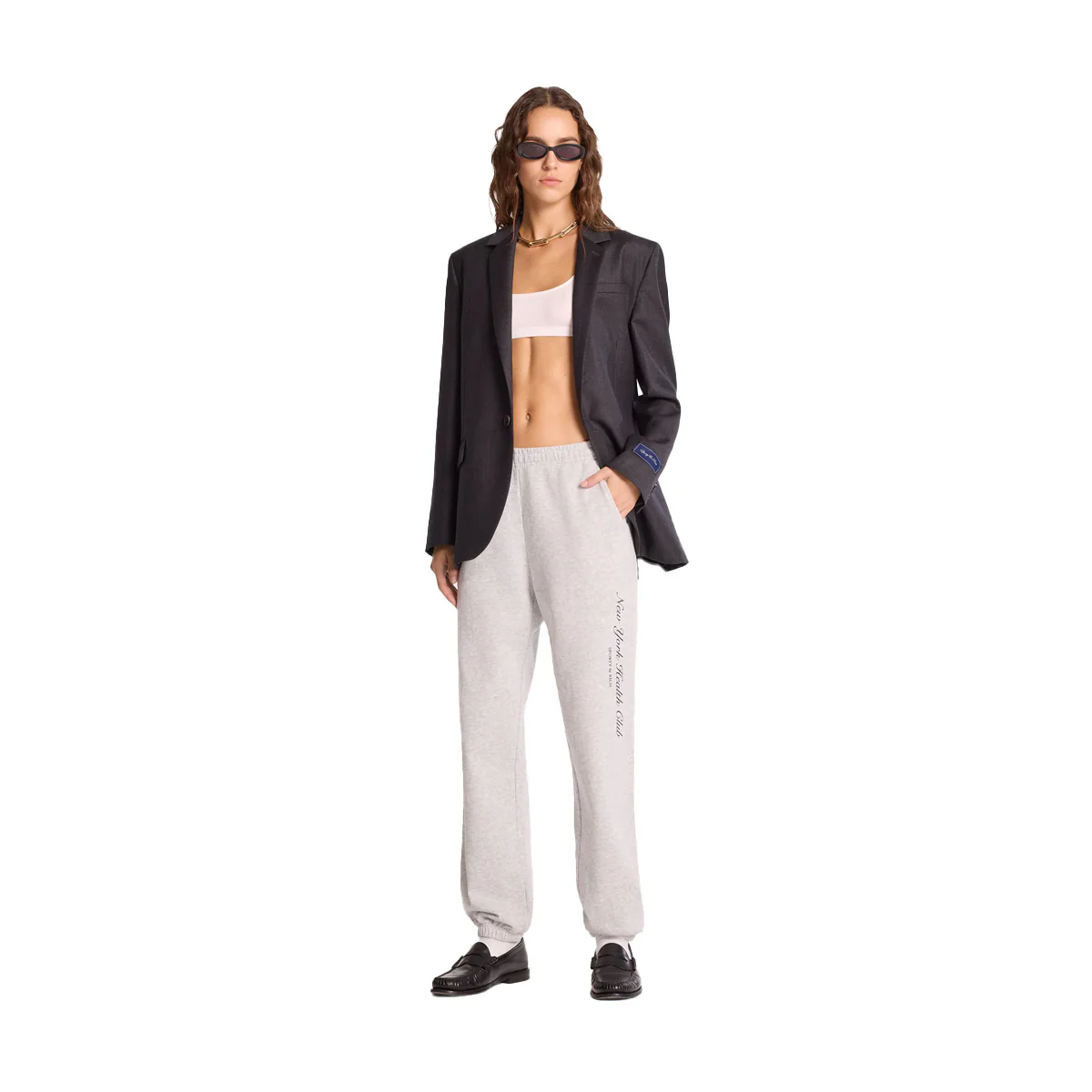 NY Health Club Sweatpants 'Mink' - Image 2
