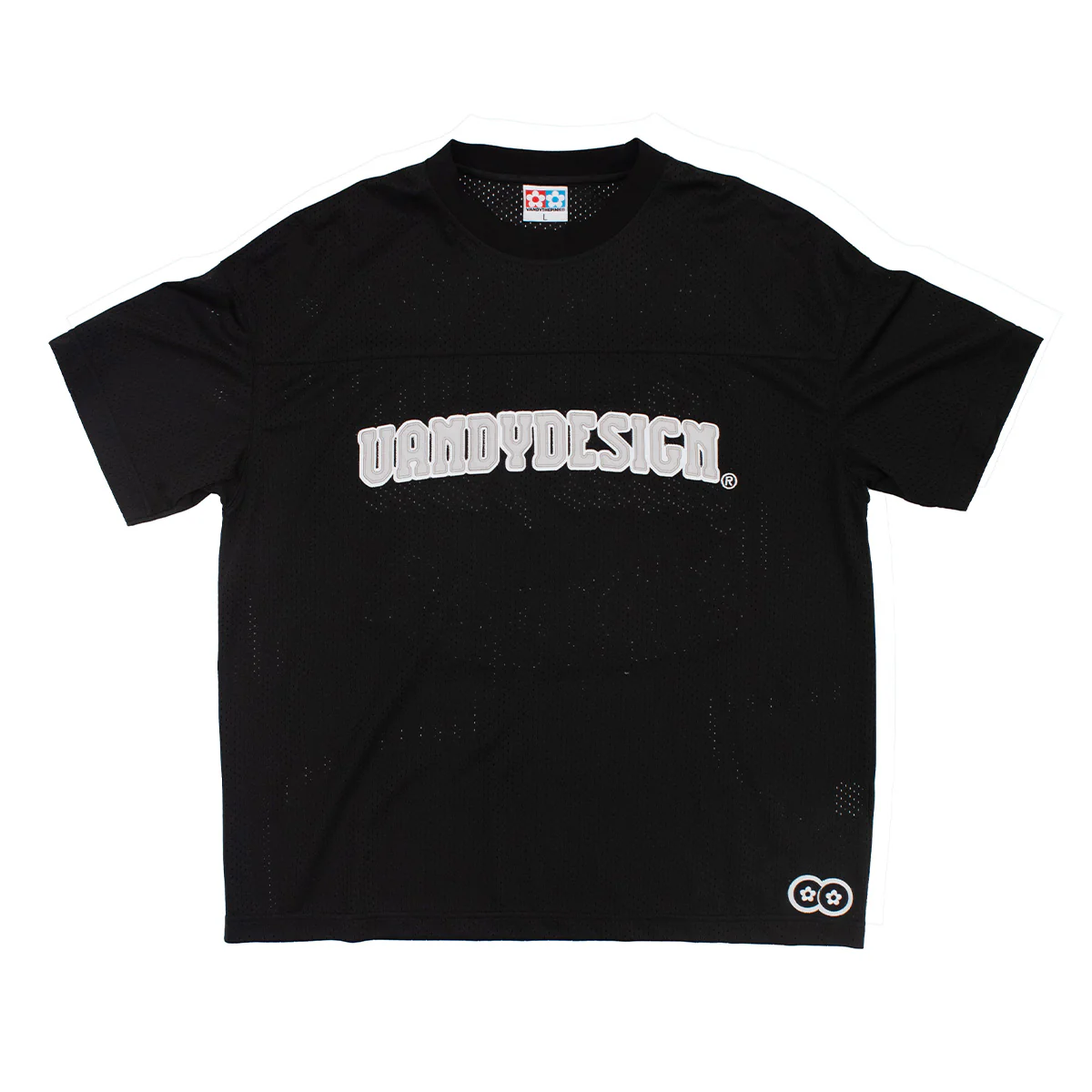 Design Mesh Tee 'Black'