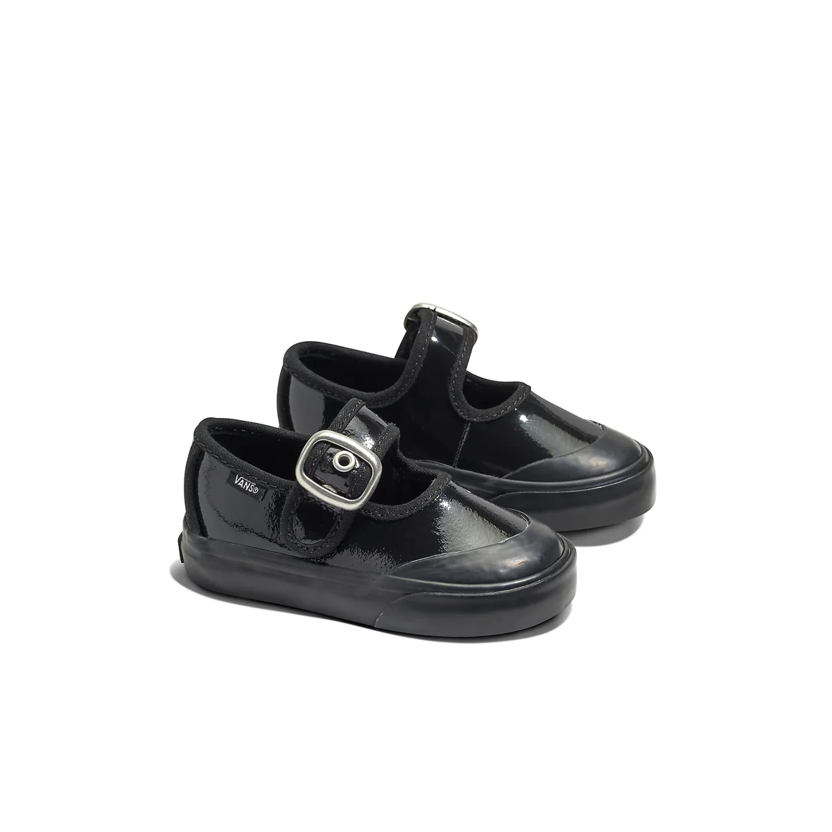 Toddlers Mary Jane 'Gothic Shine Black' - Image 2